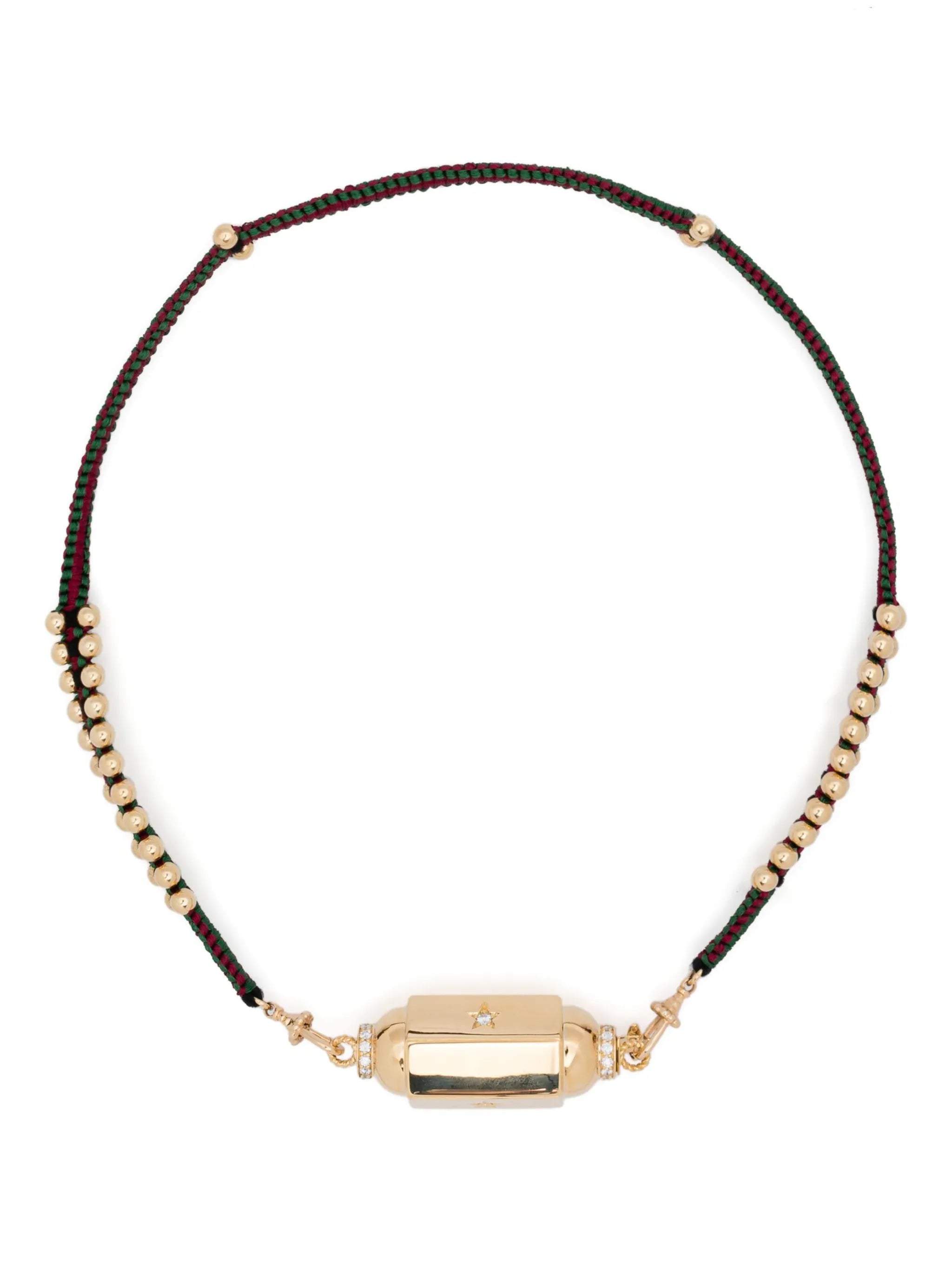 18K yellow gold Jumbo locket necklace