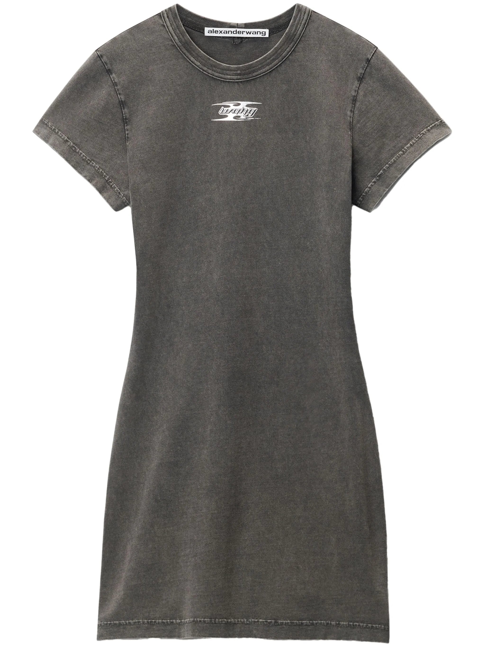 Shrunken mini T-shirt dress