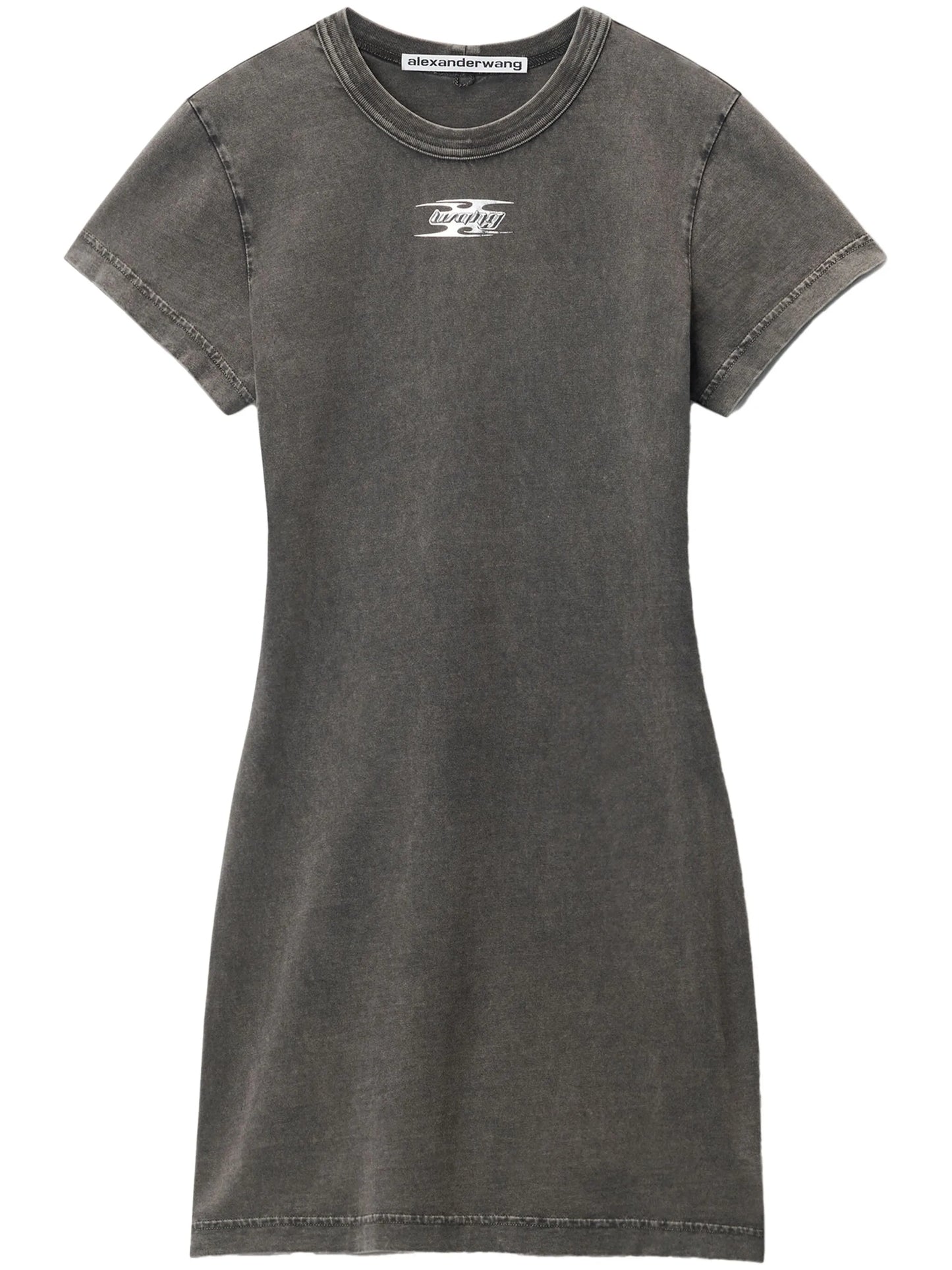 Shrunken mini T-shirt dress