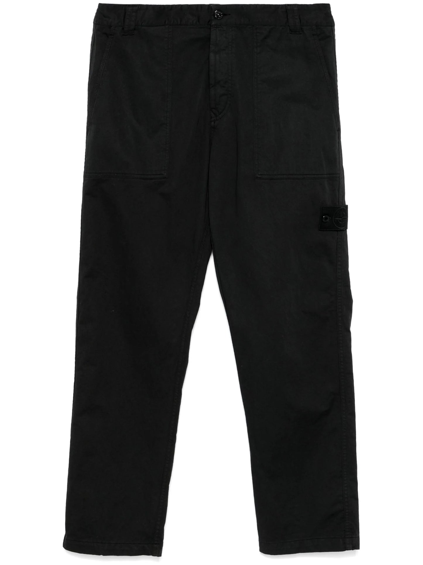 Compass-badge trousers