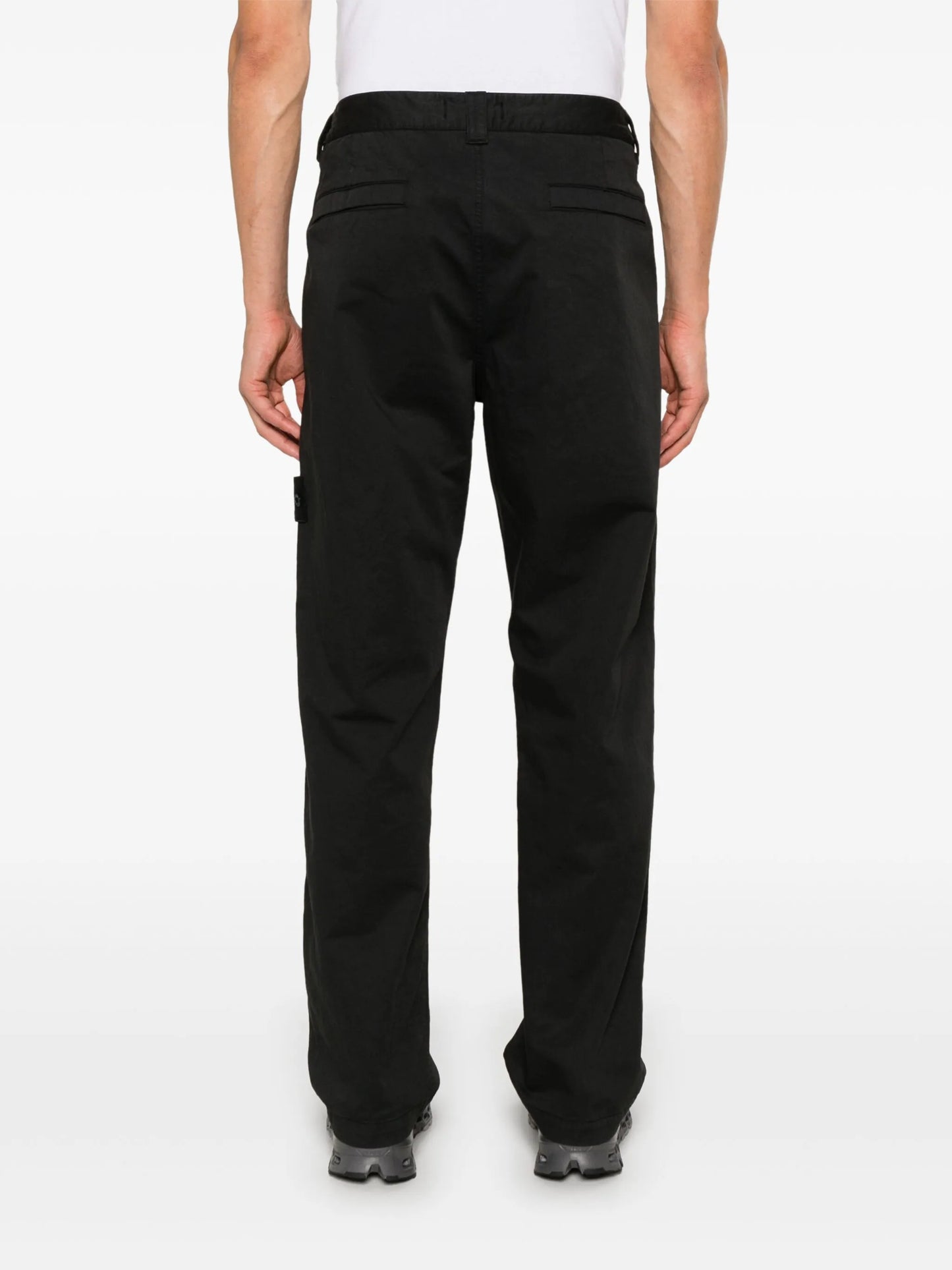 Compass-badge trousers