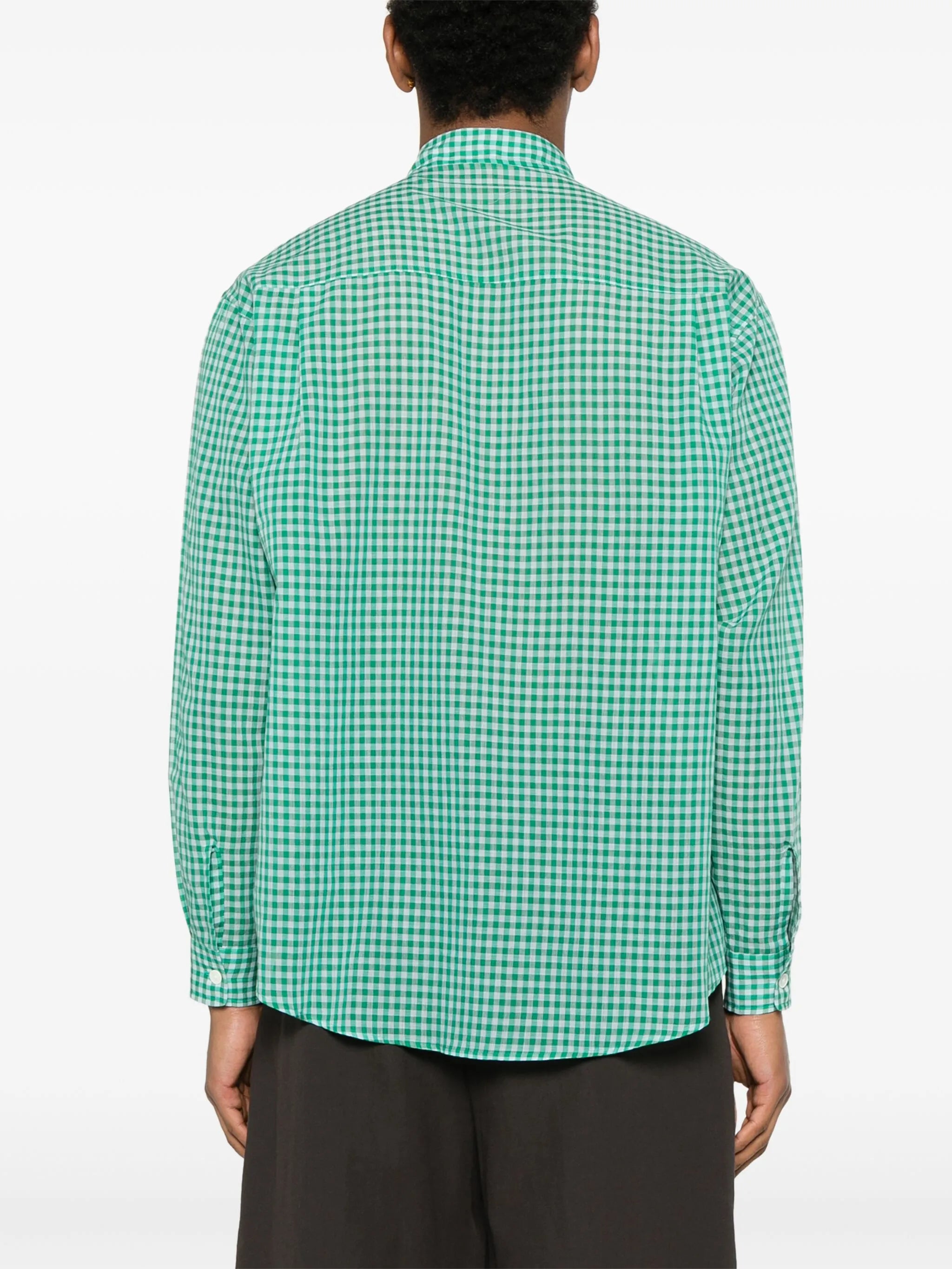checked cotton shirt