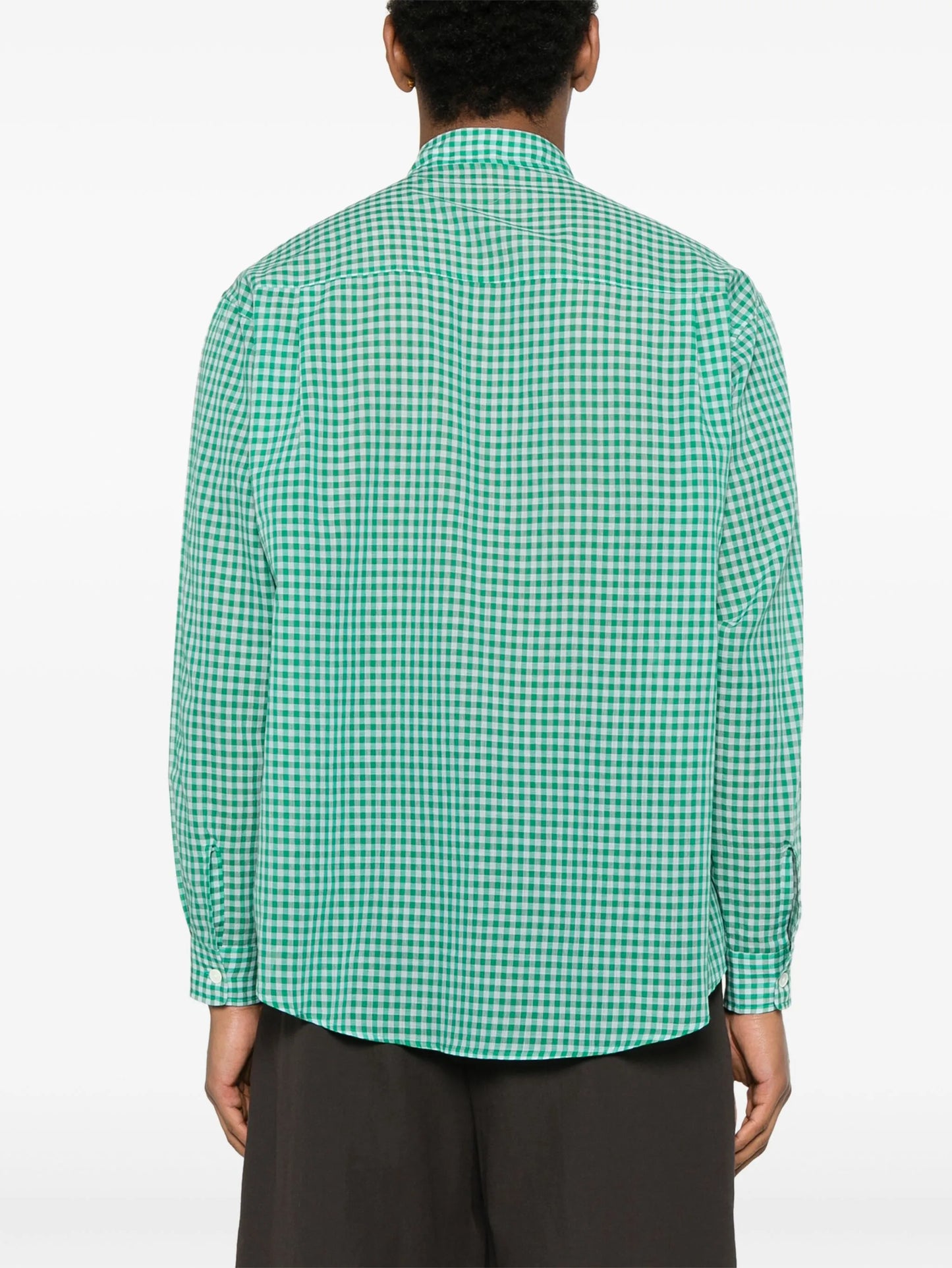 checked cotton shirt