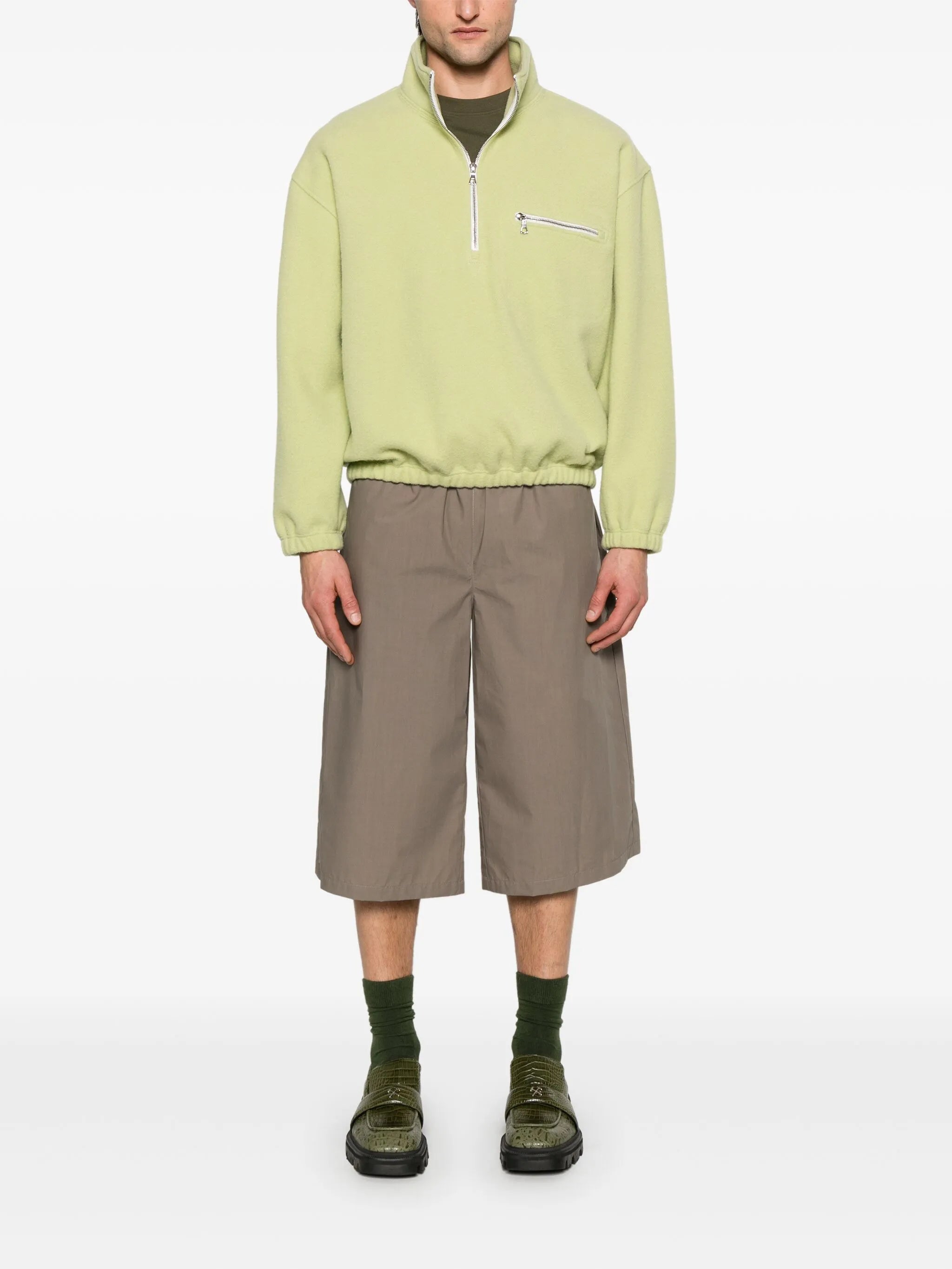 fleece pullover