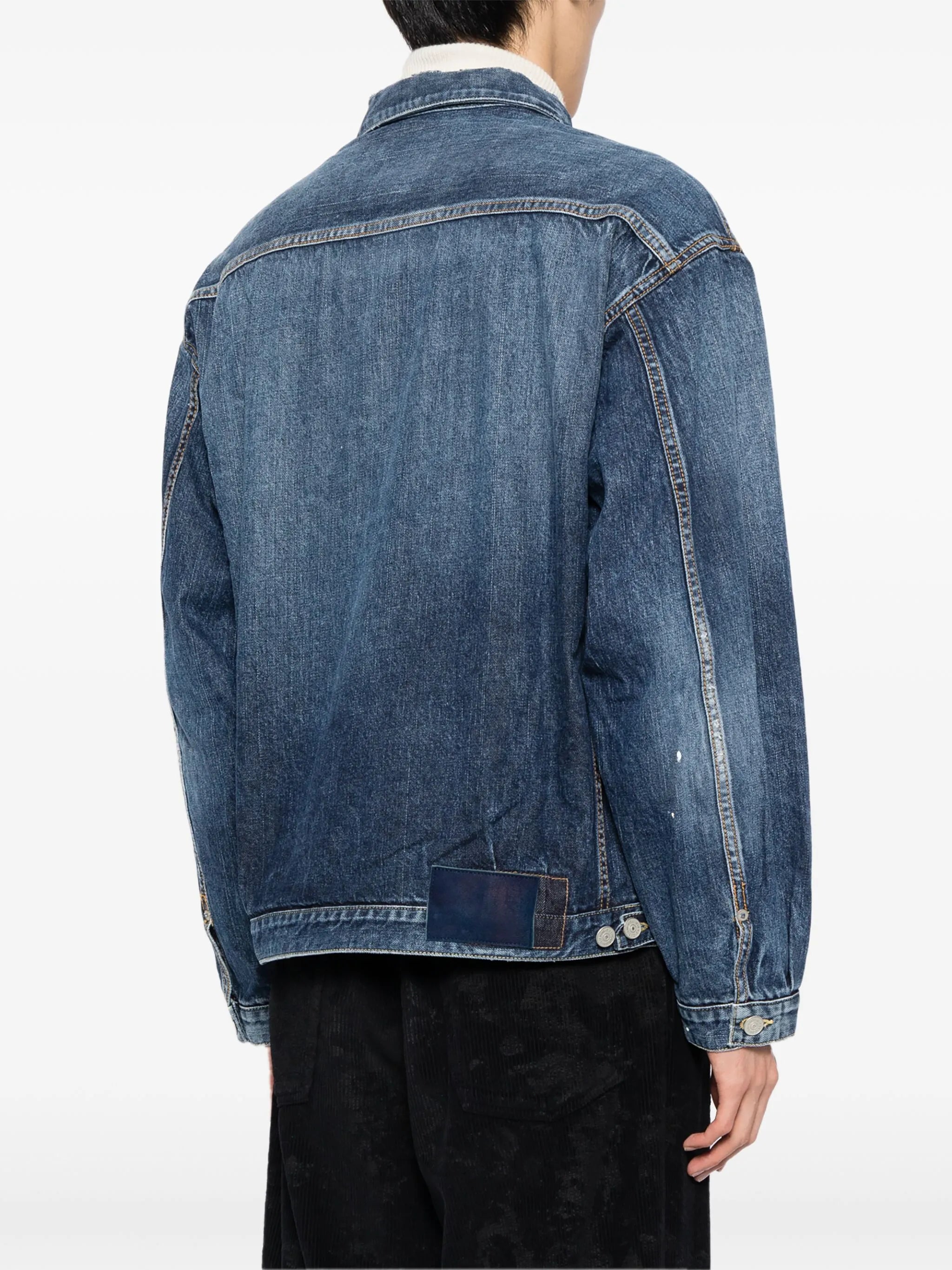 button-up denim jacket