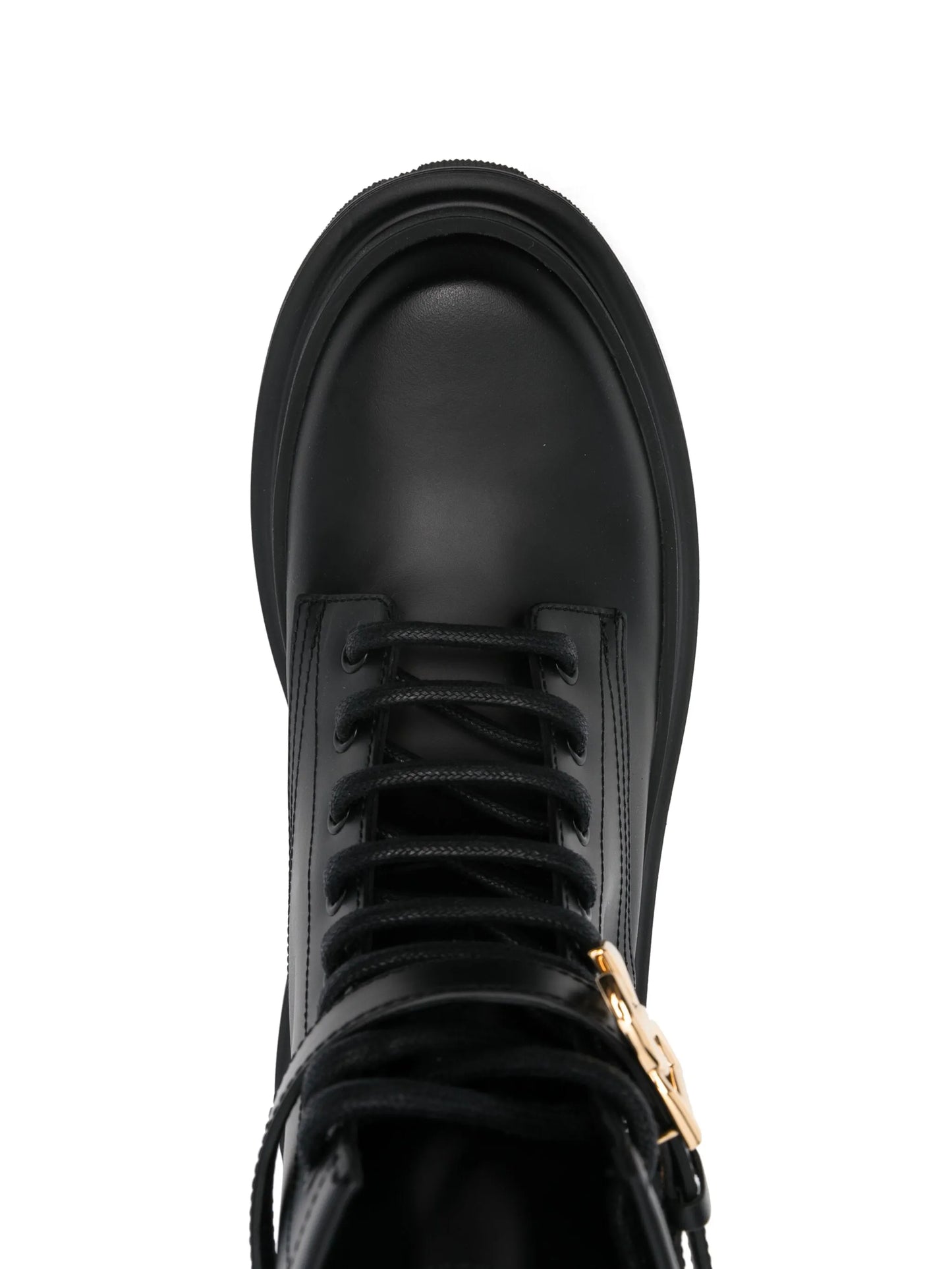 logo-buckle boots