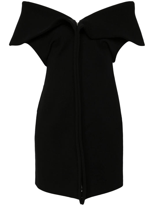 off-shoulder mini dress