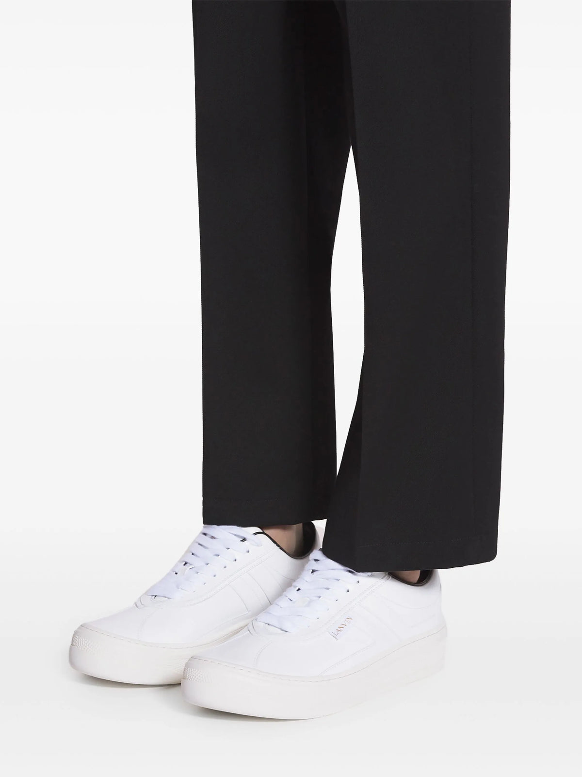 leather sneakers