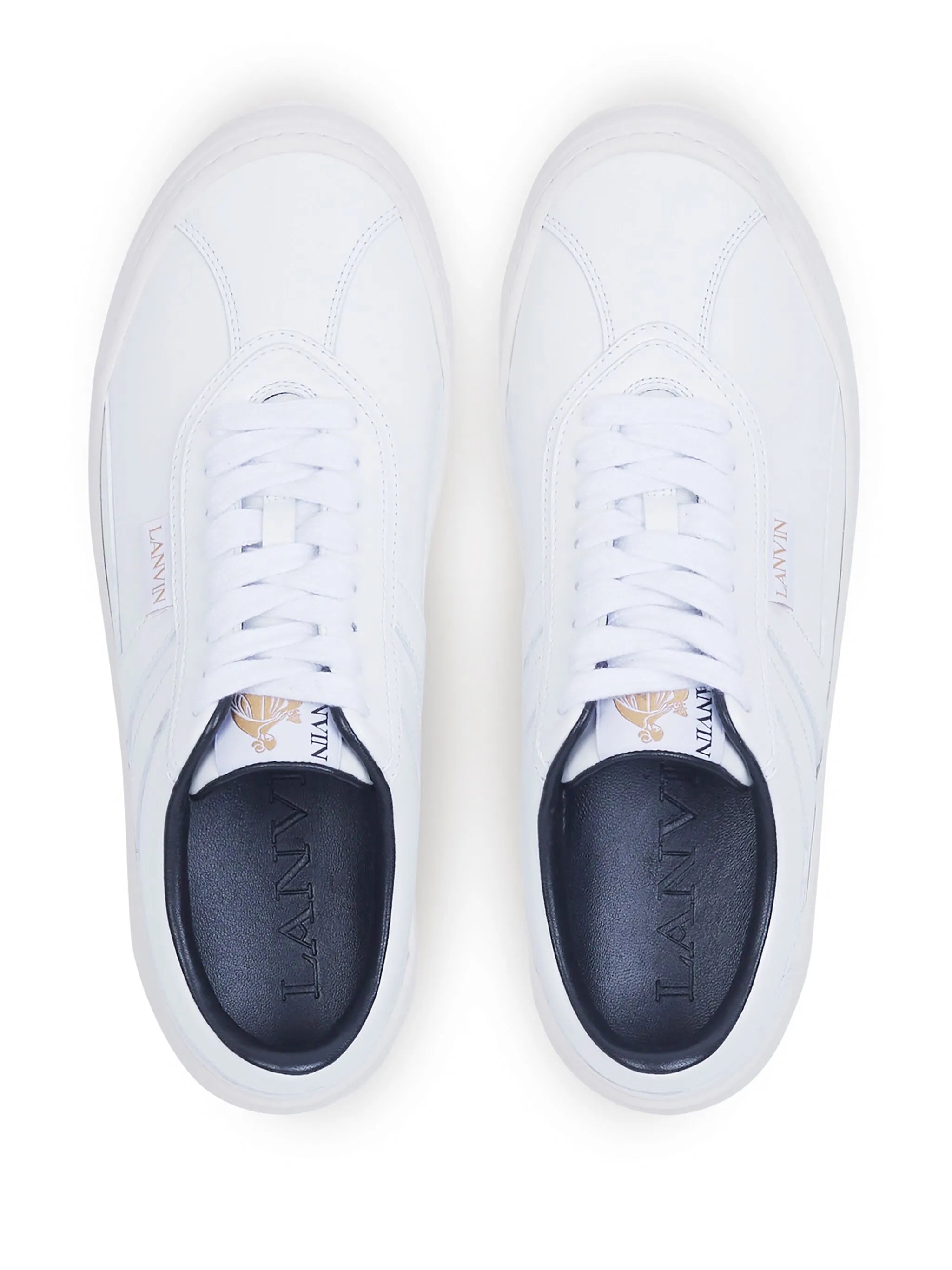 leather sneakers