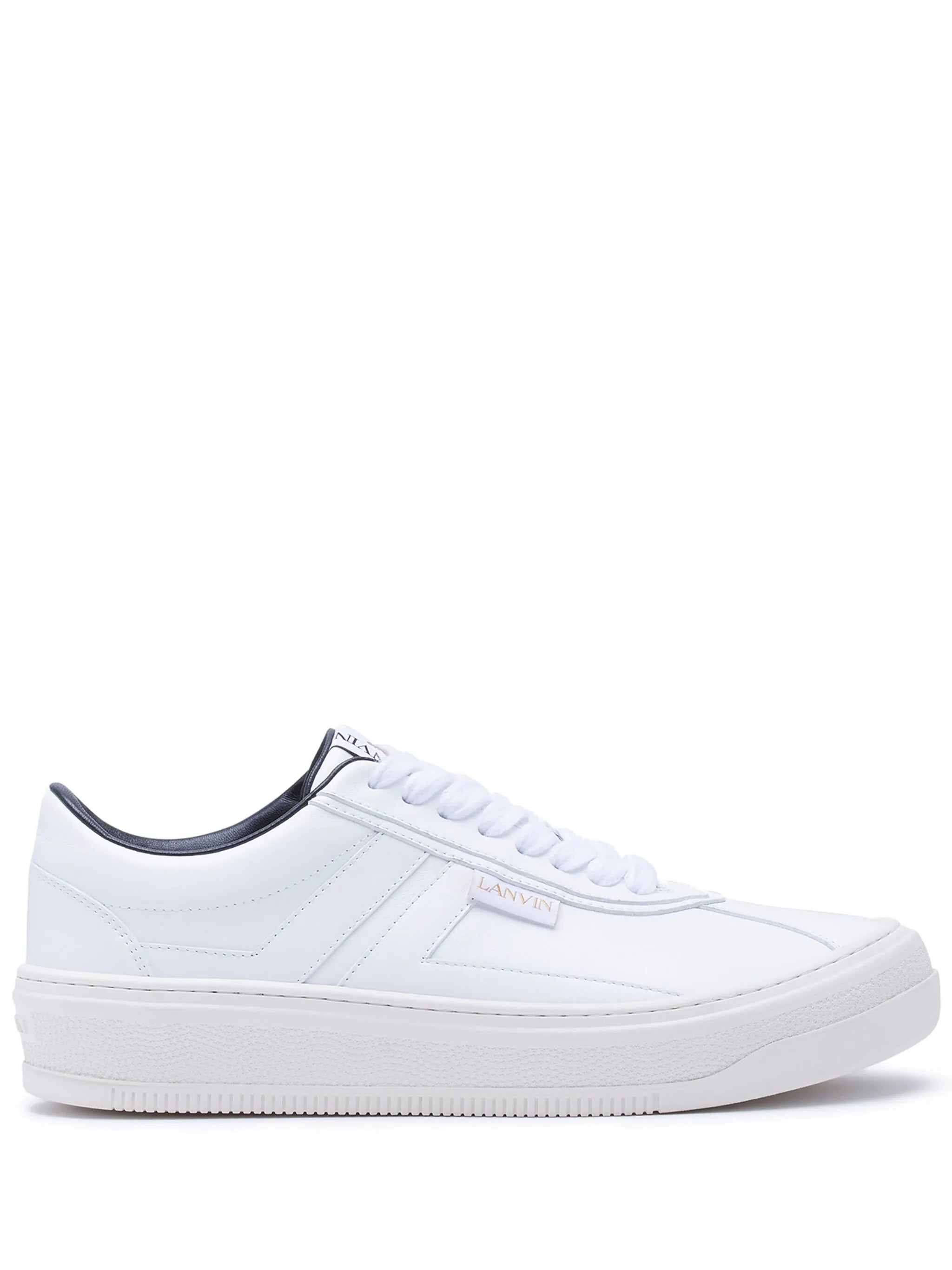 leather sneakers