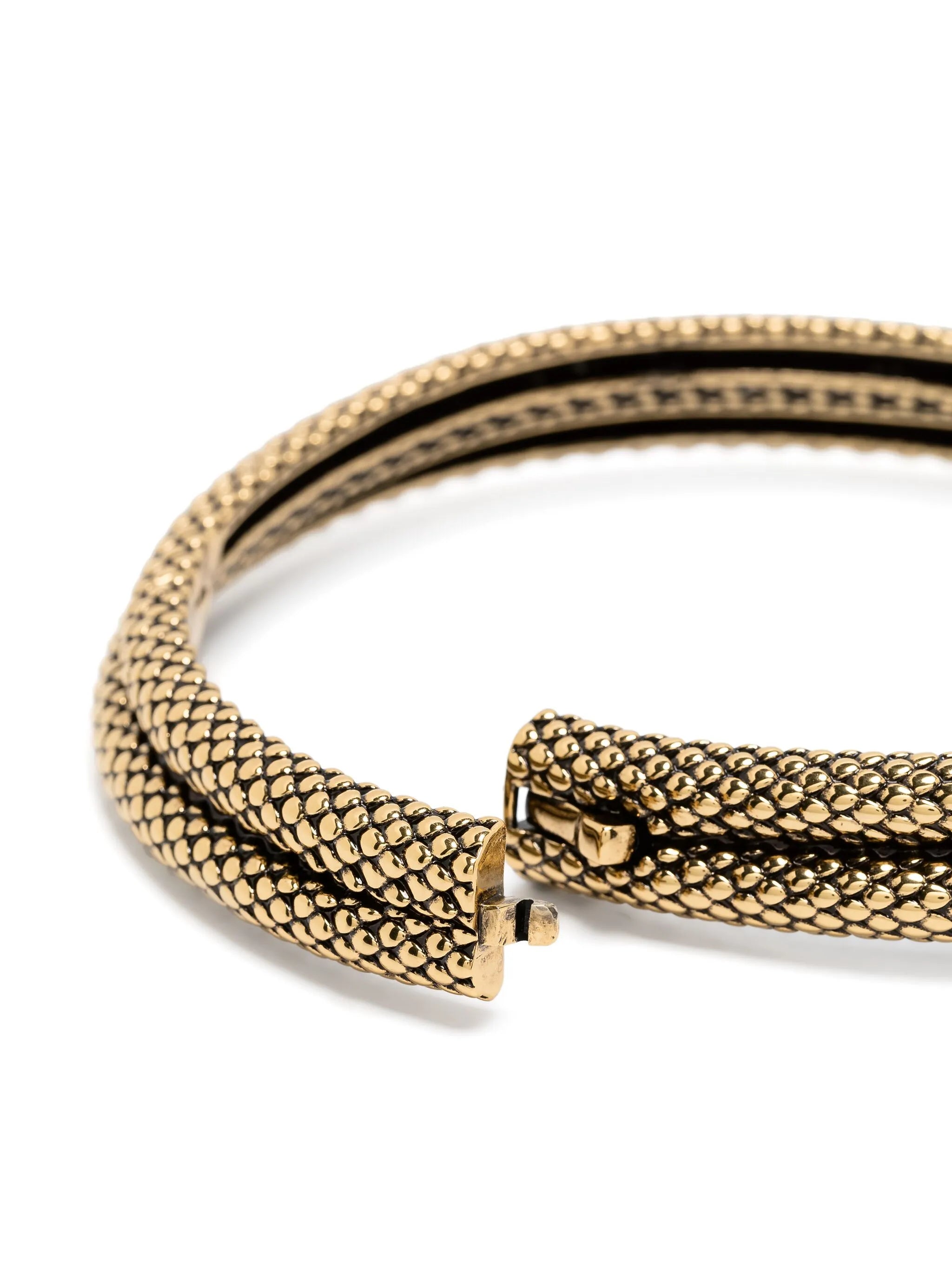 The Chloé snake necklace