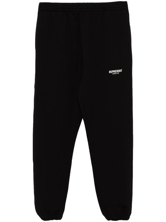 logo-print track pants