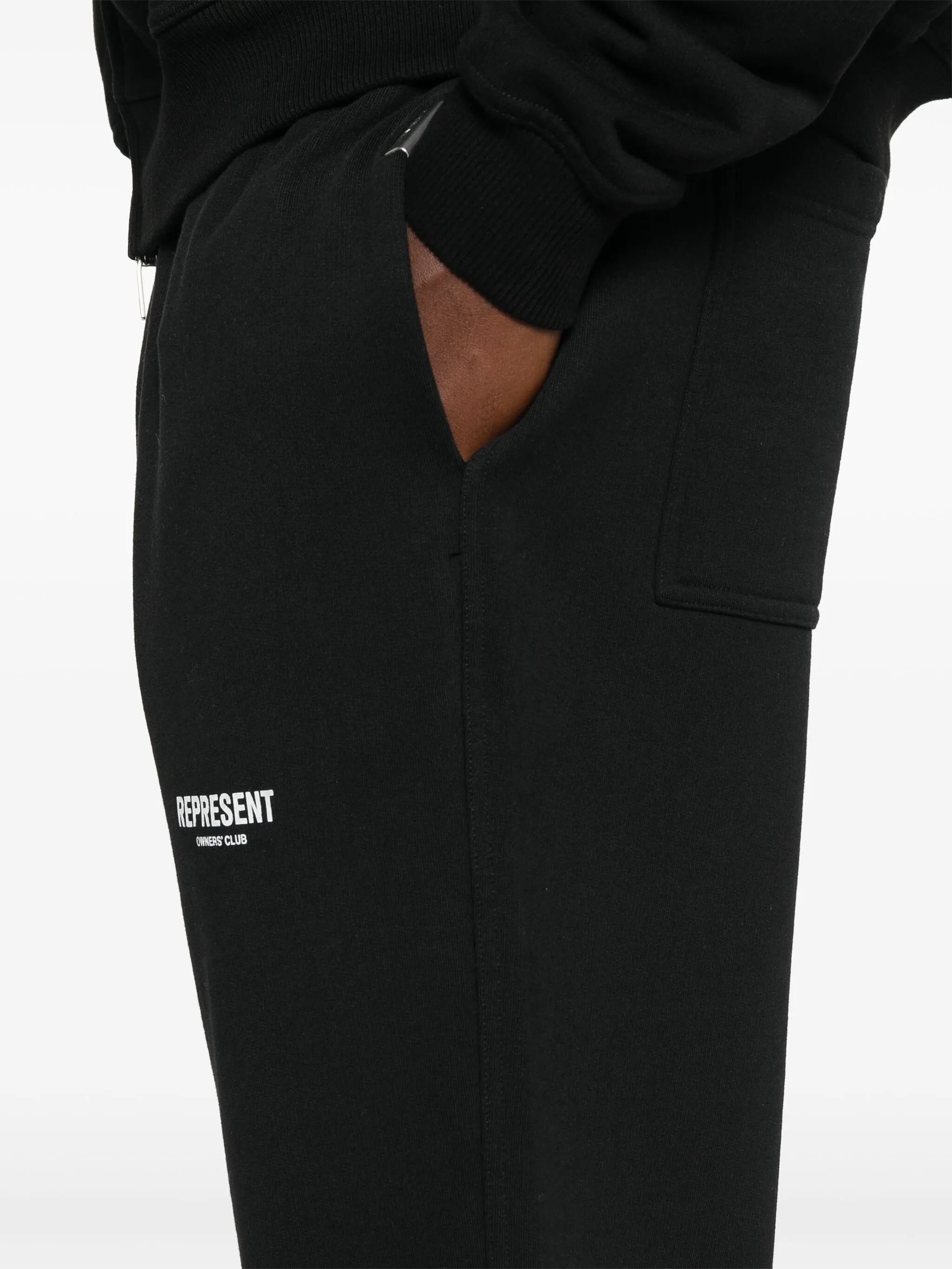 logo-print track pants