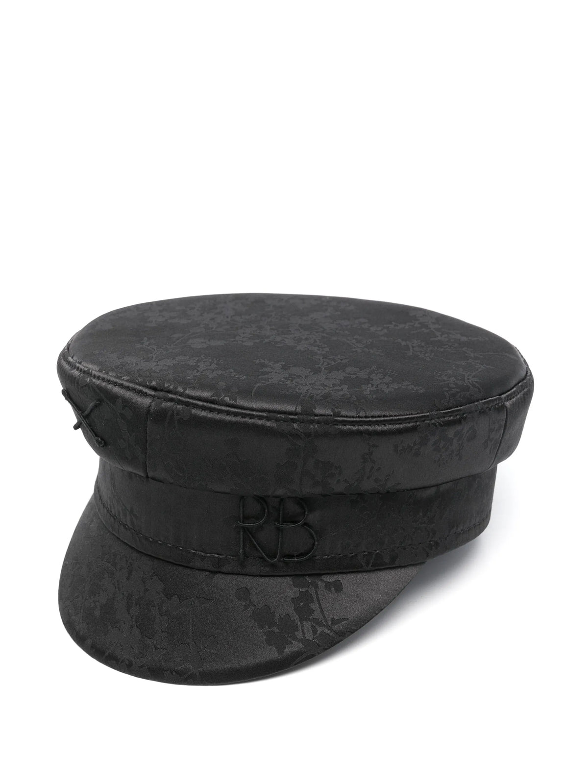 floral-jacquard hat