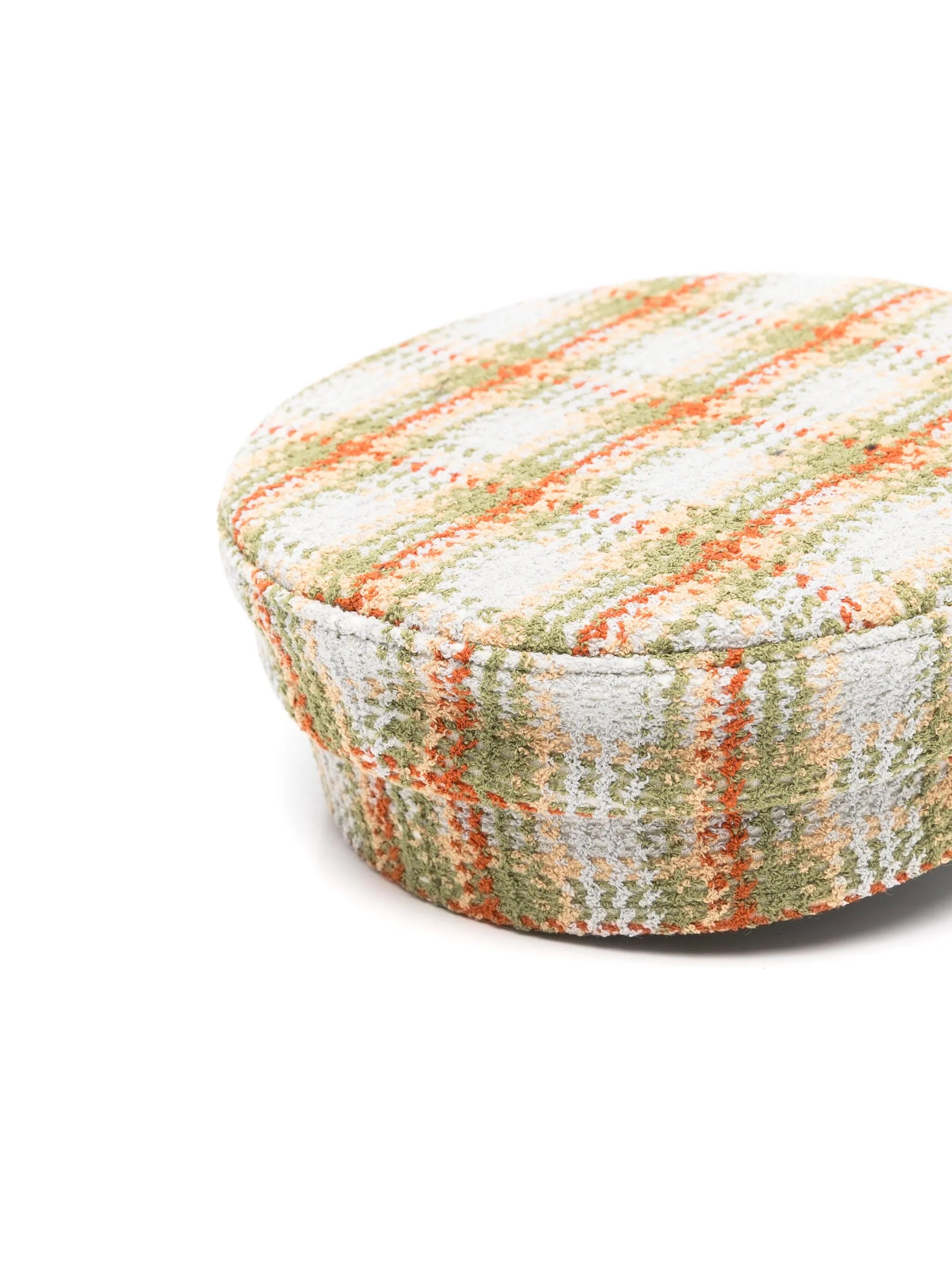 checked hat