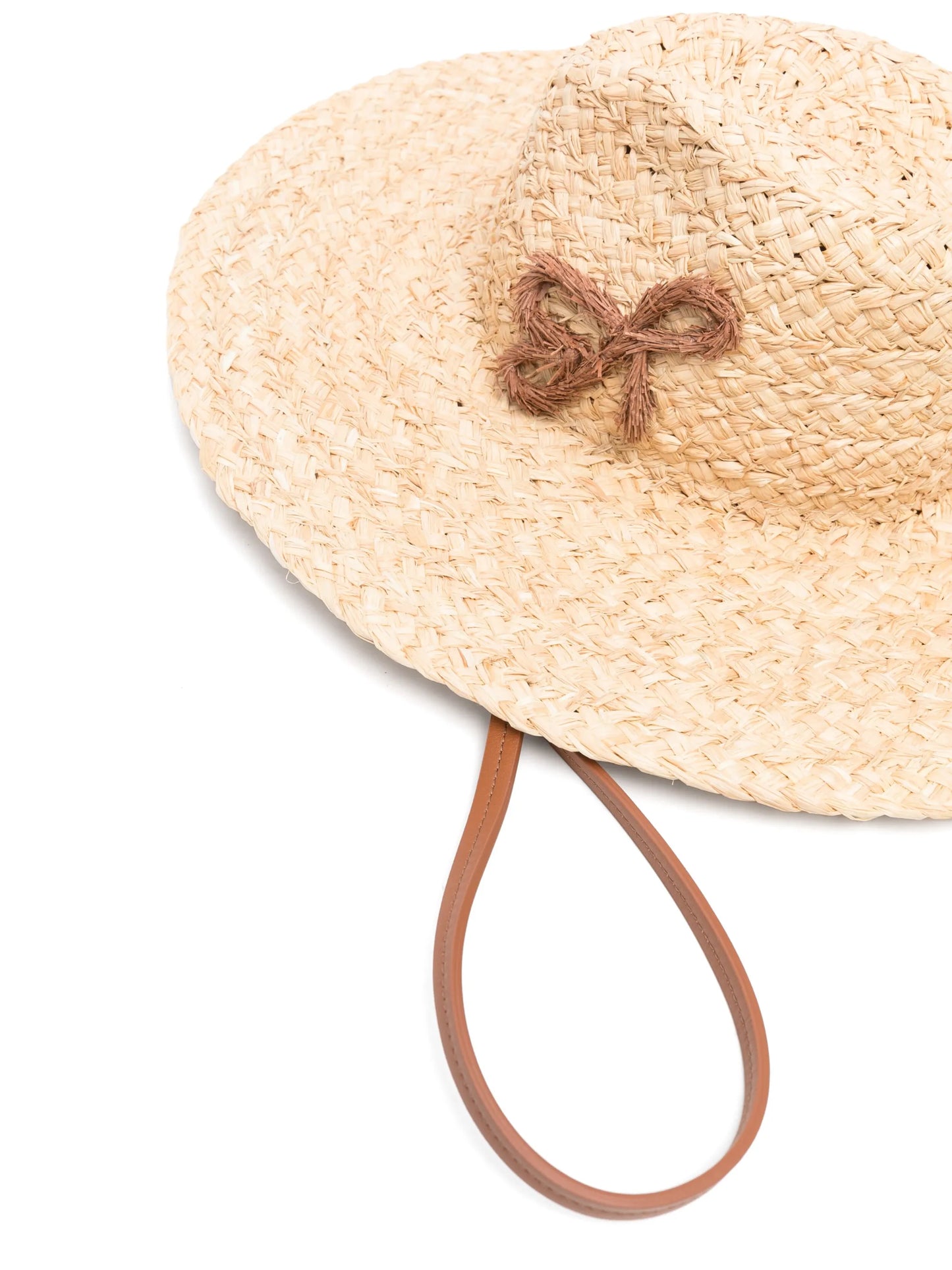 logo-appliqué fedora hat