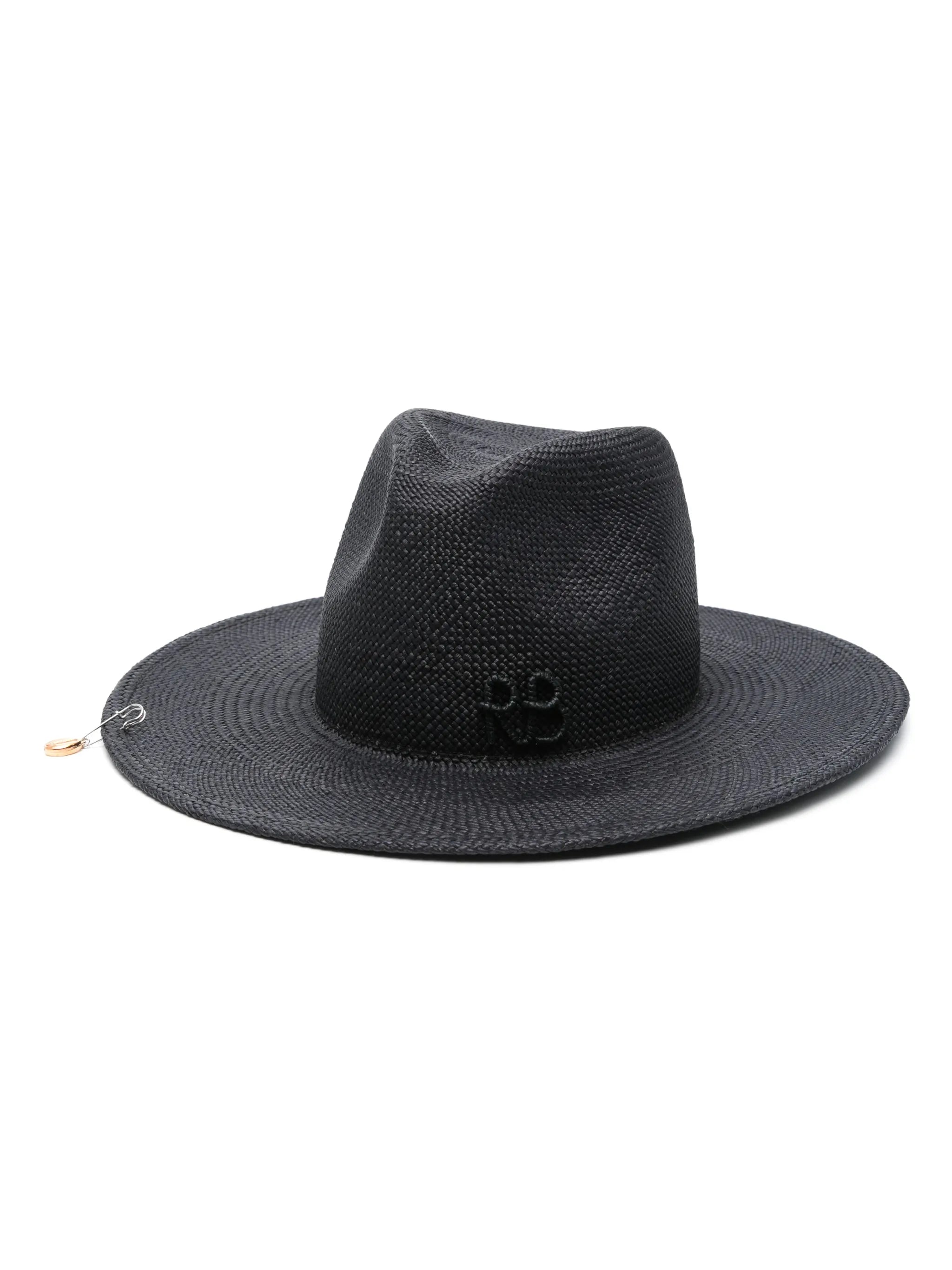 Pierced fedora hat