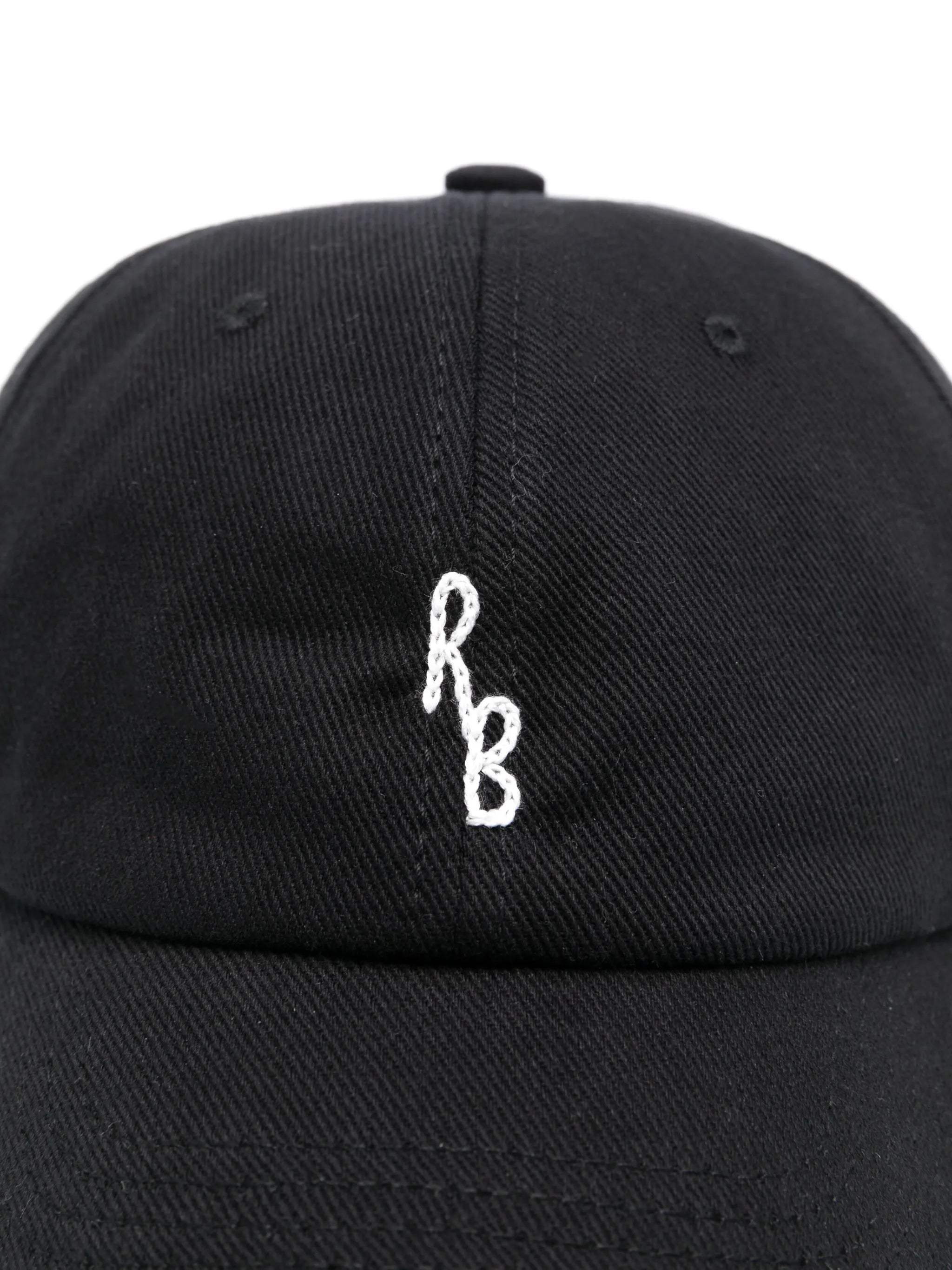 hand-embroidered baseball cap