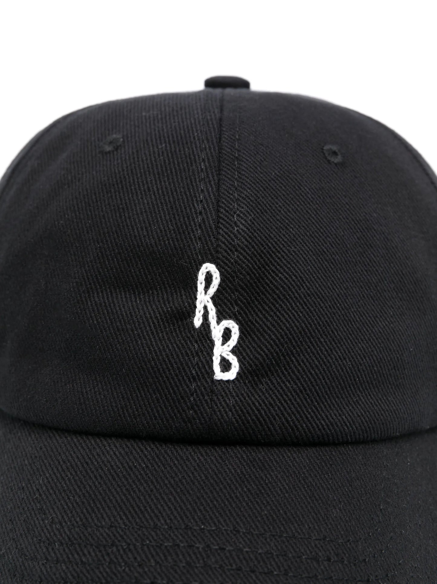 hand-embroidered baseball cap