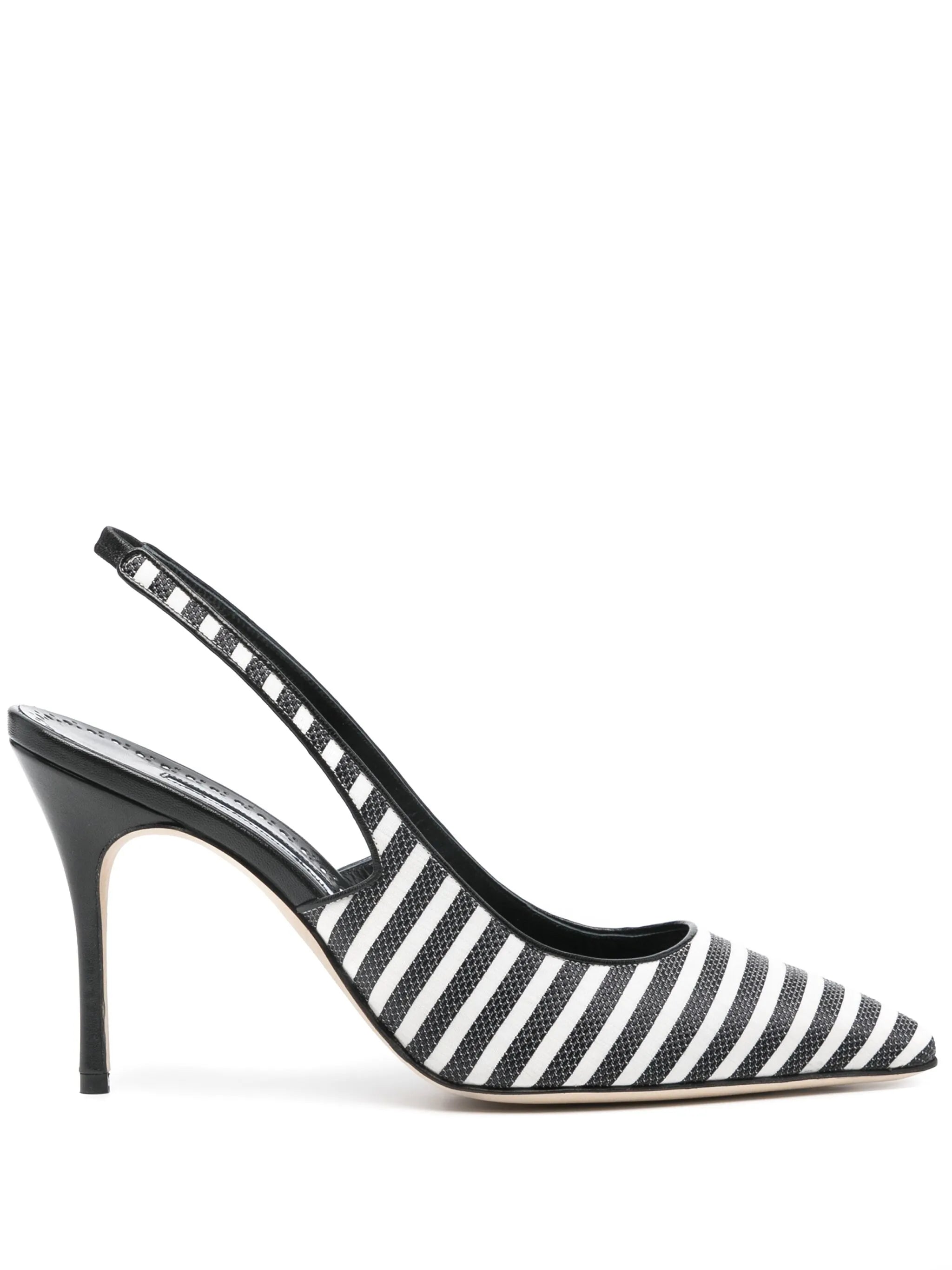 110mm Allu slingback pumps