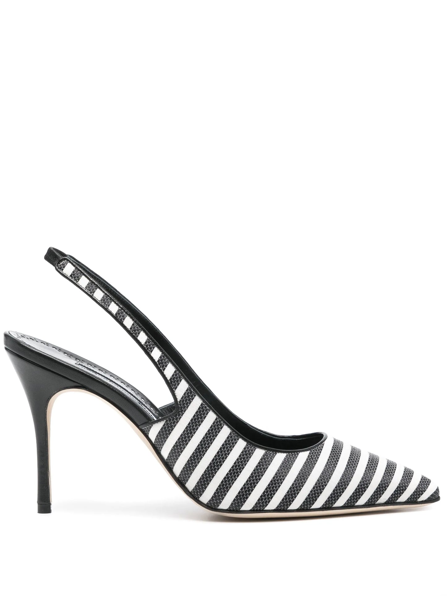 110mm Allu slingback pumps