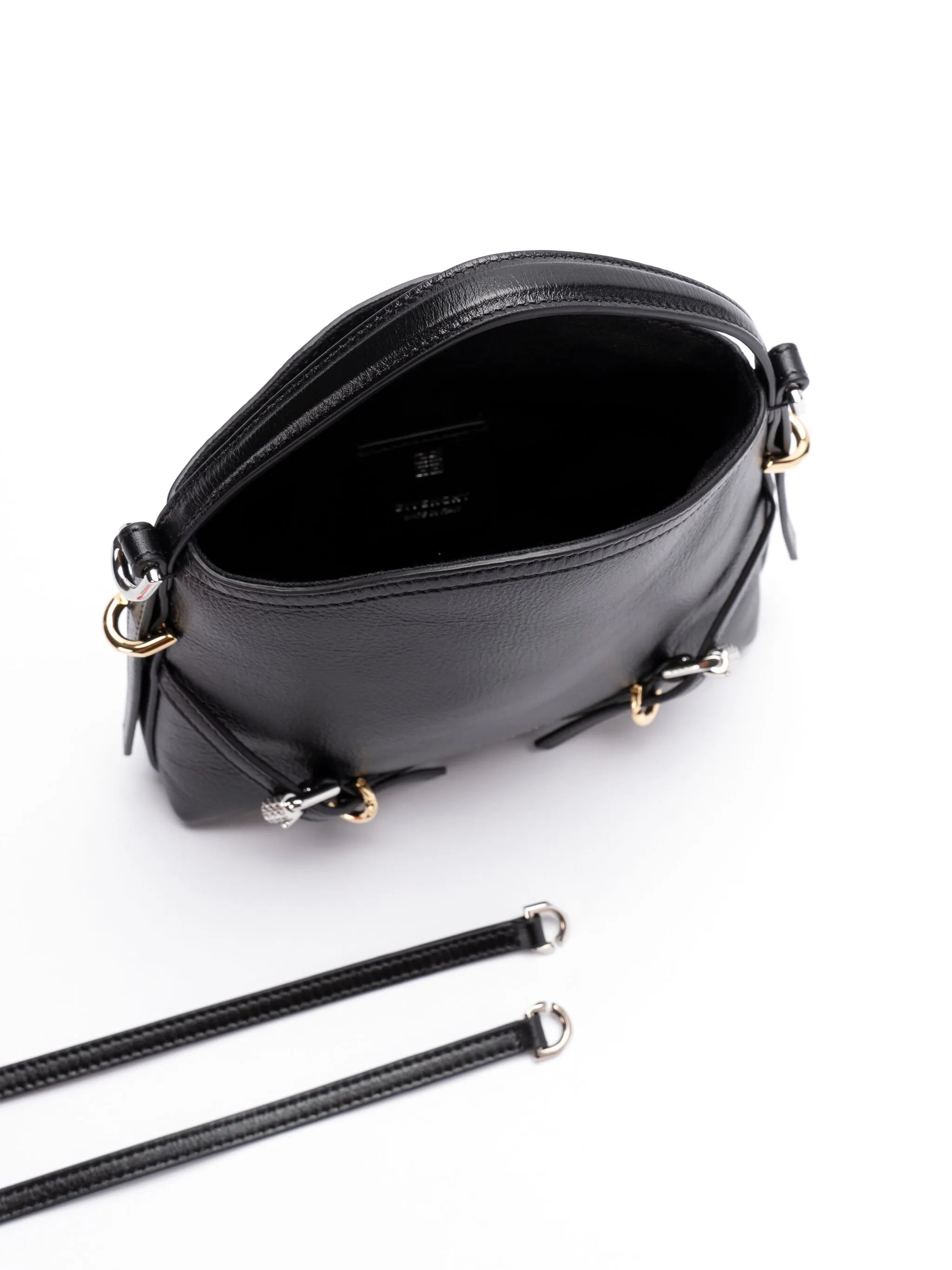 Nano Voyou leather tote bag