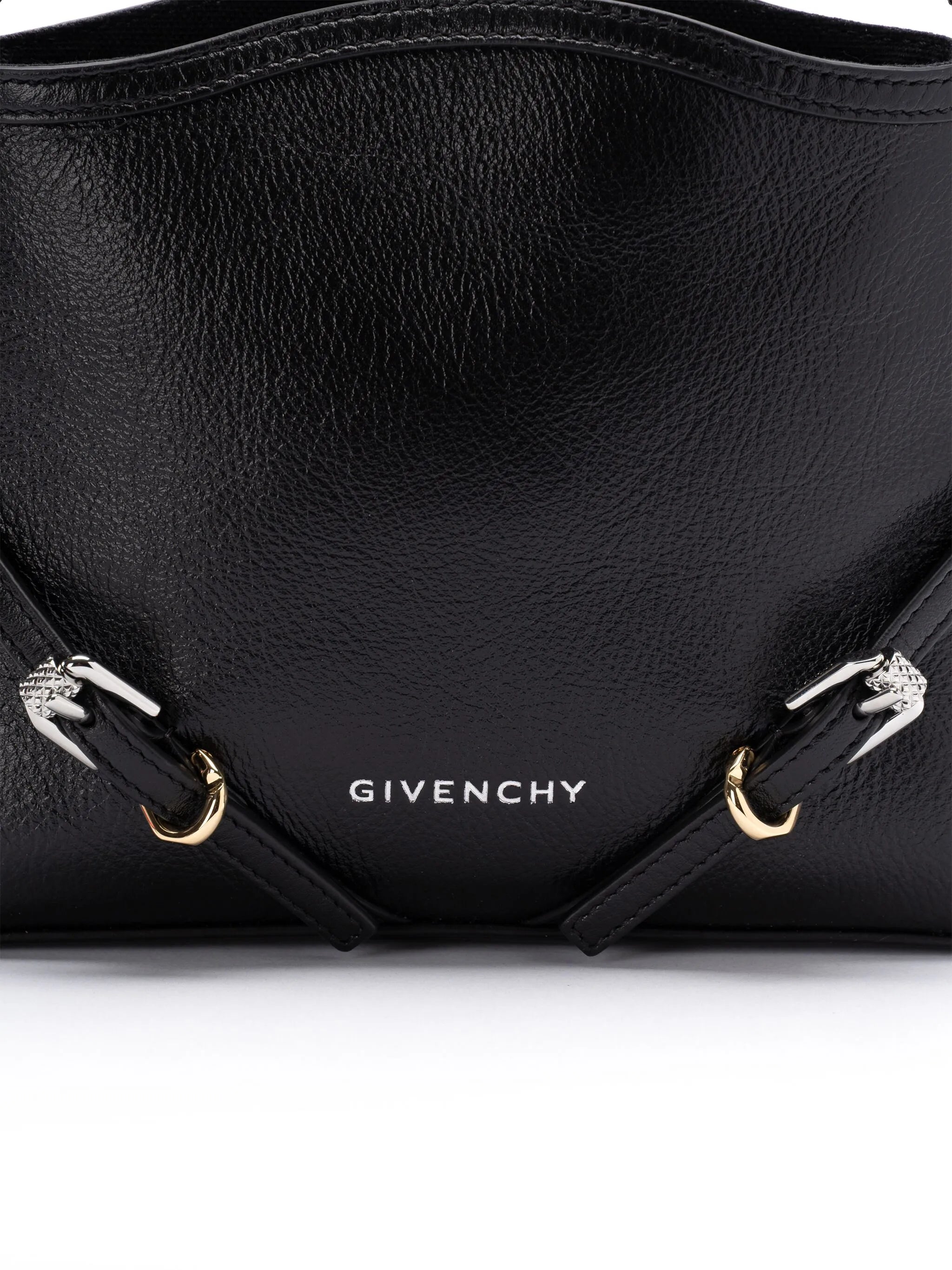 Nano Voyou leather tote bag