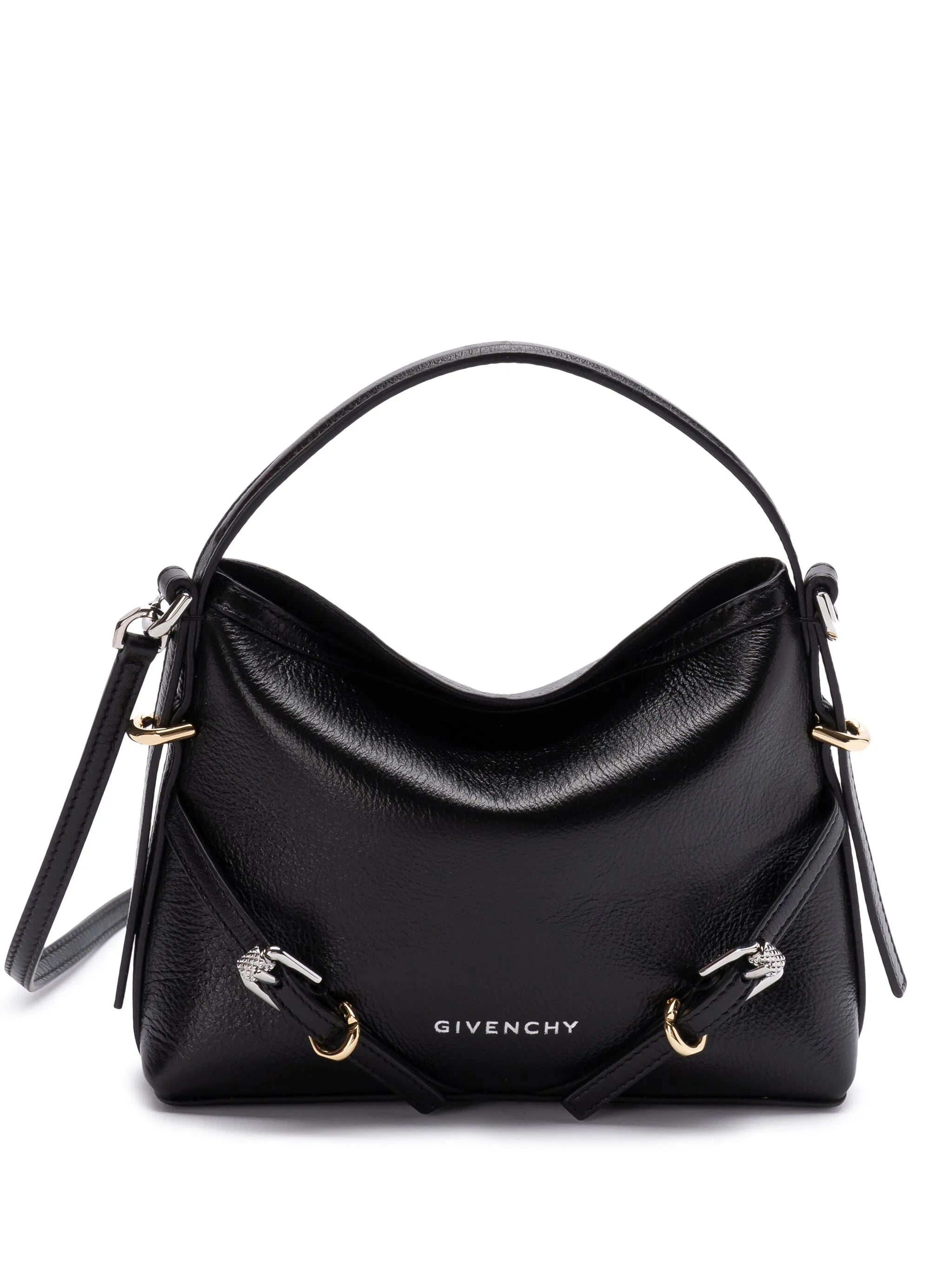 Nano Voyou leather tote bag