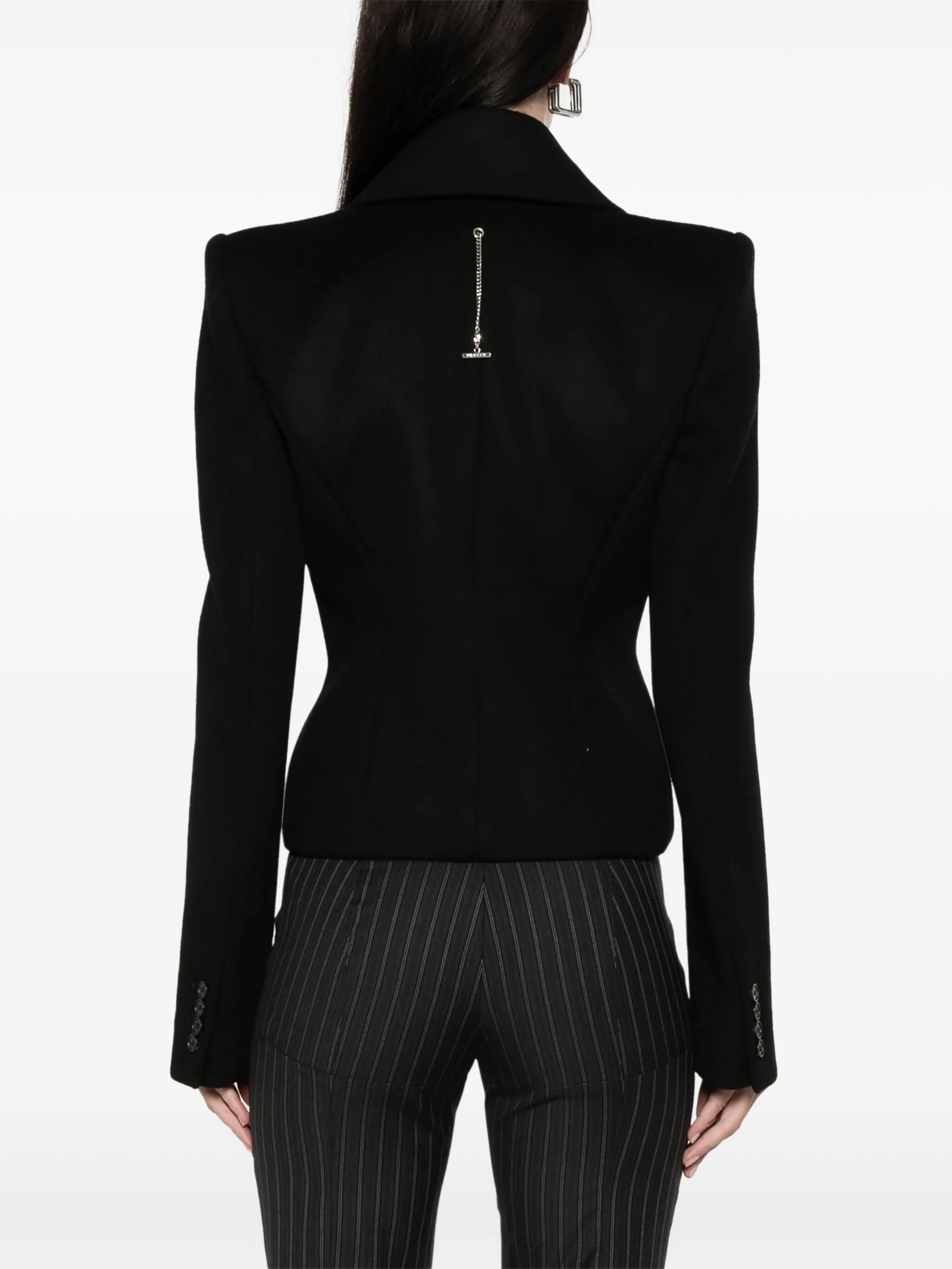 shoulder-pads blazer