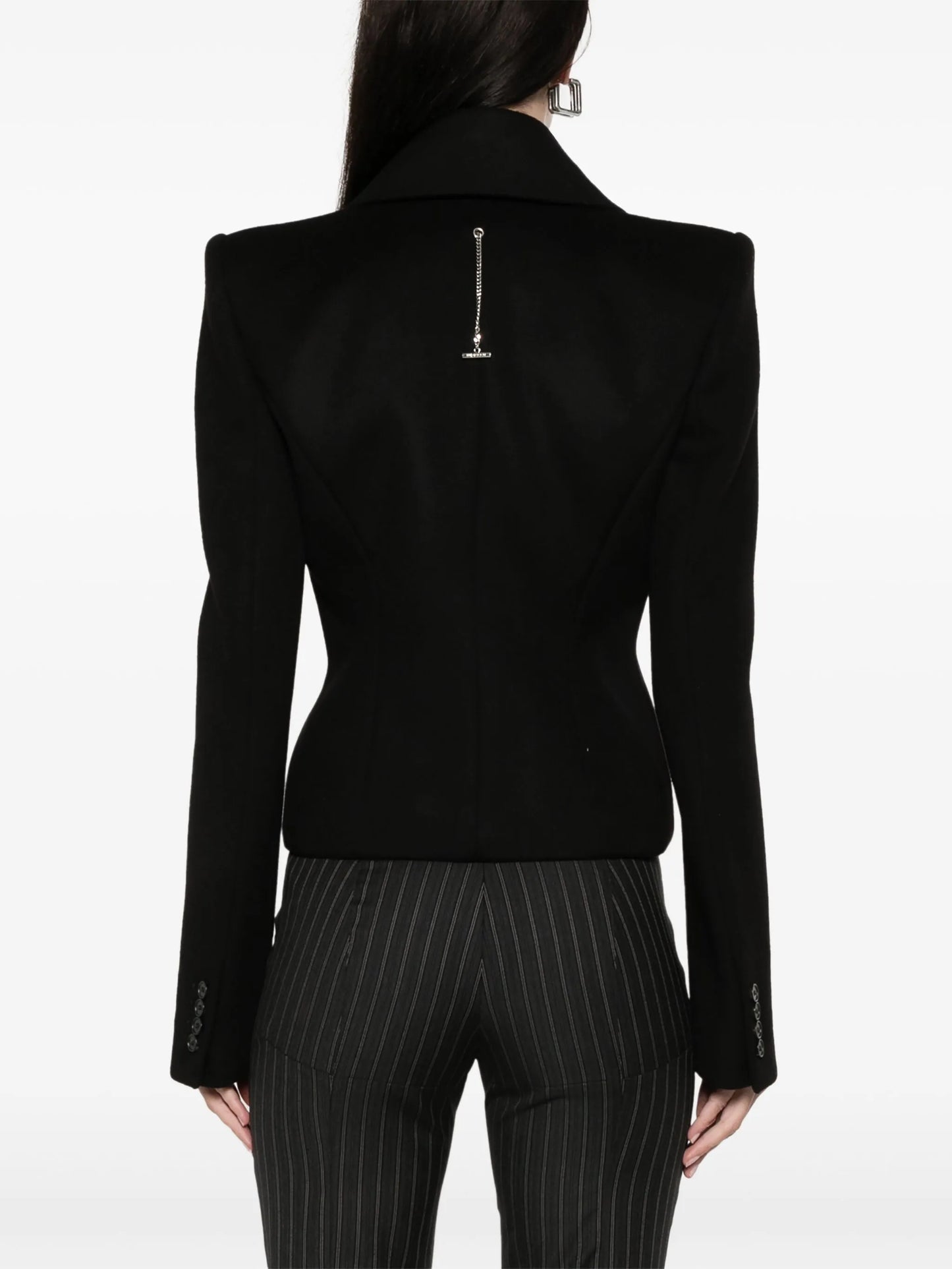 shoulder-pads blazer