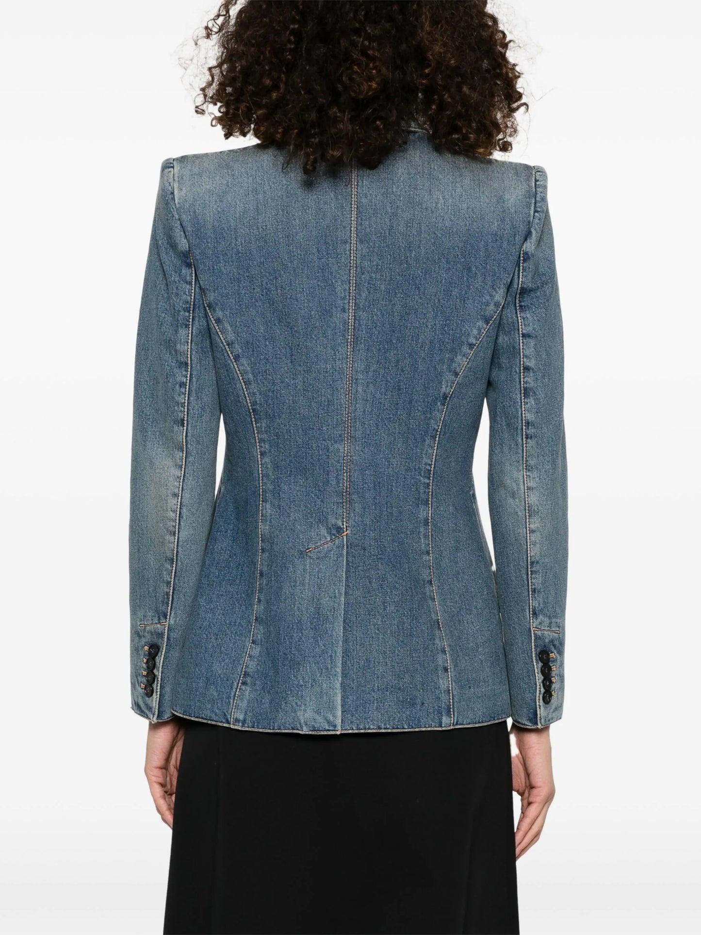 denim blazer