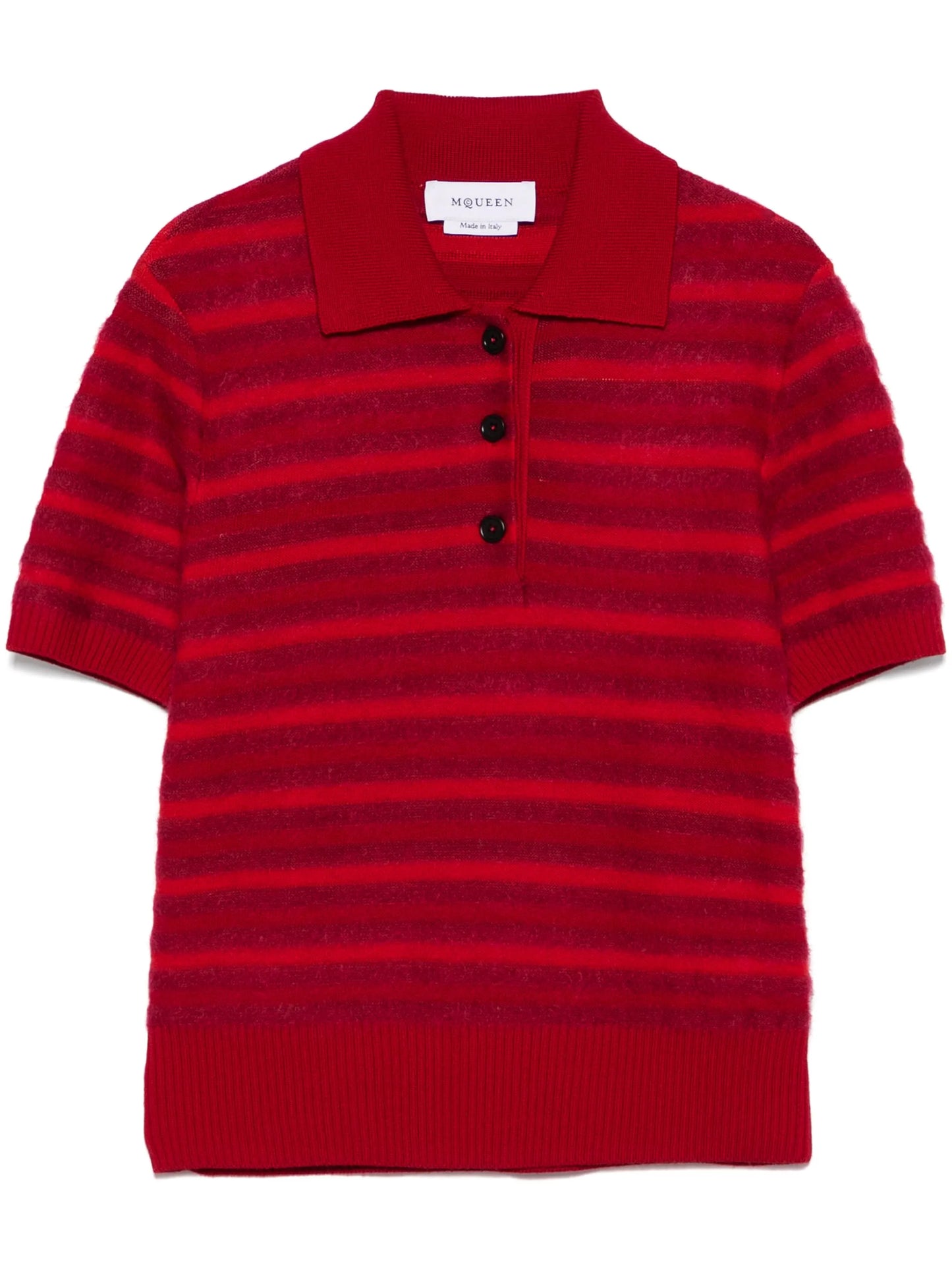 striped polo shirt