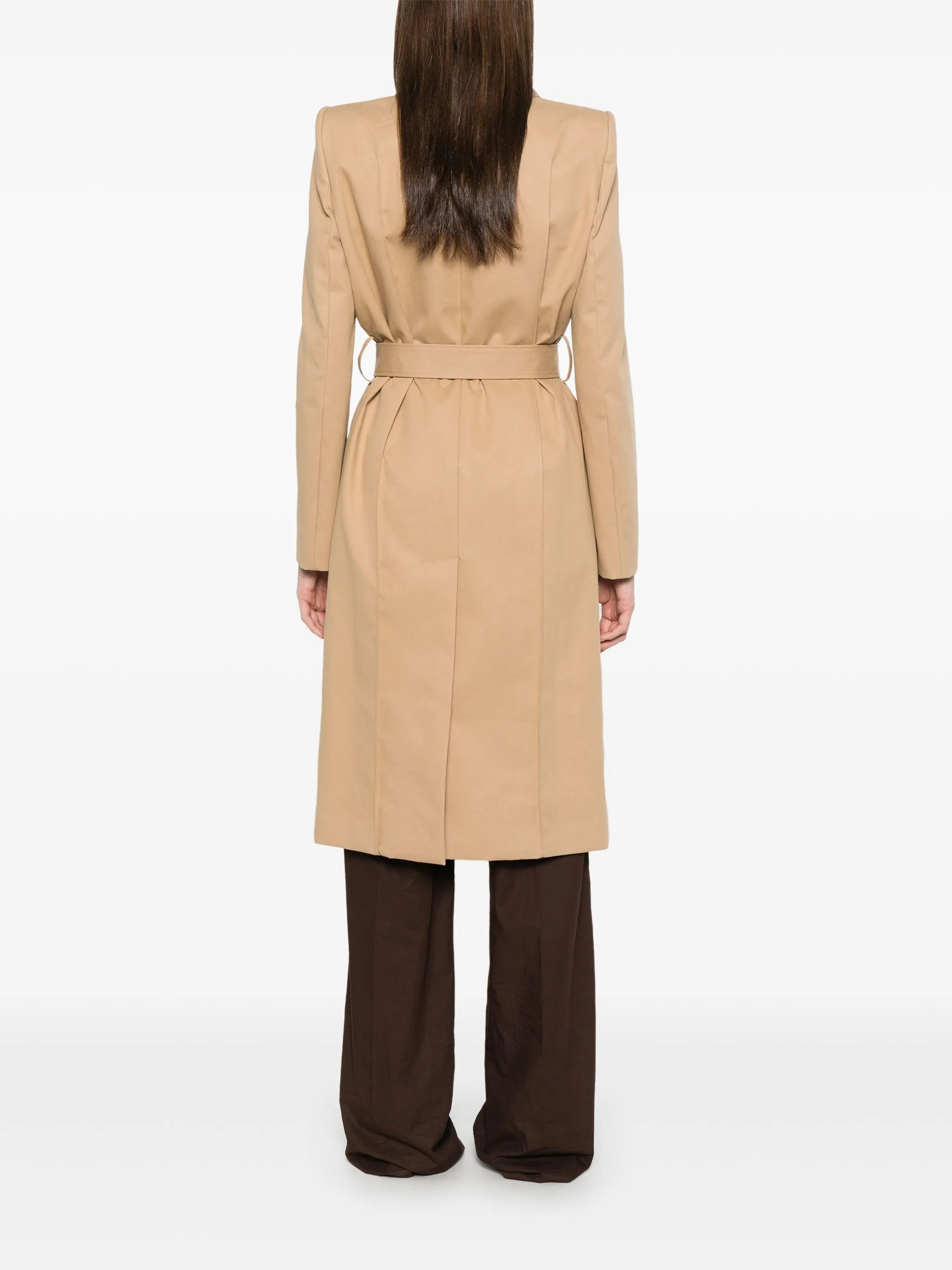 belted trench coat