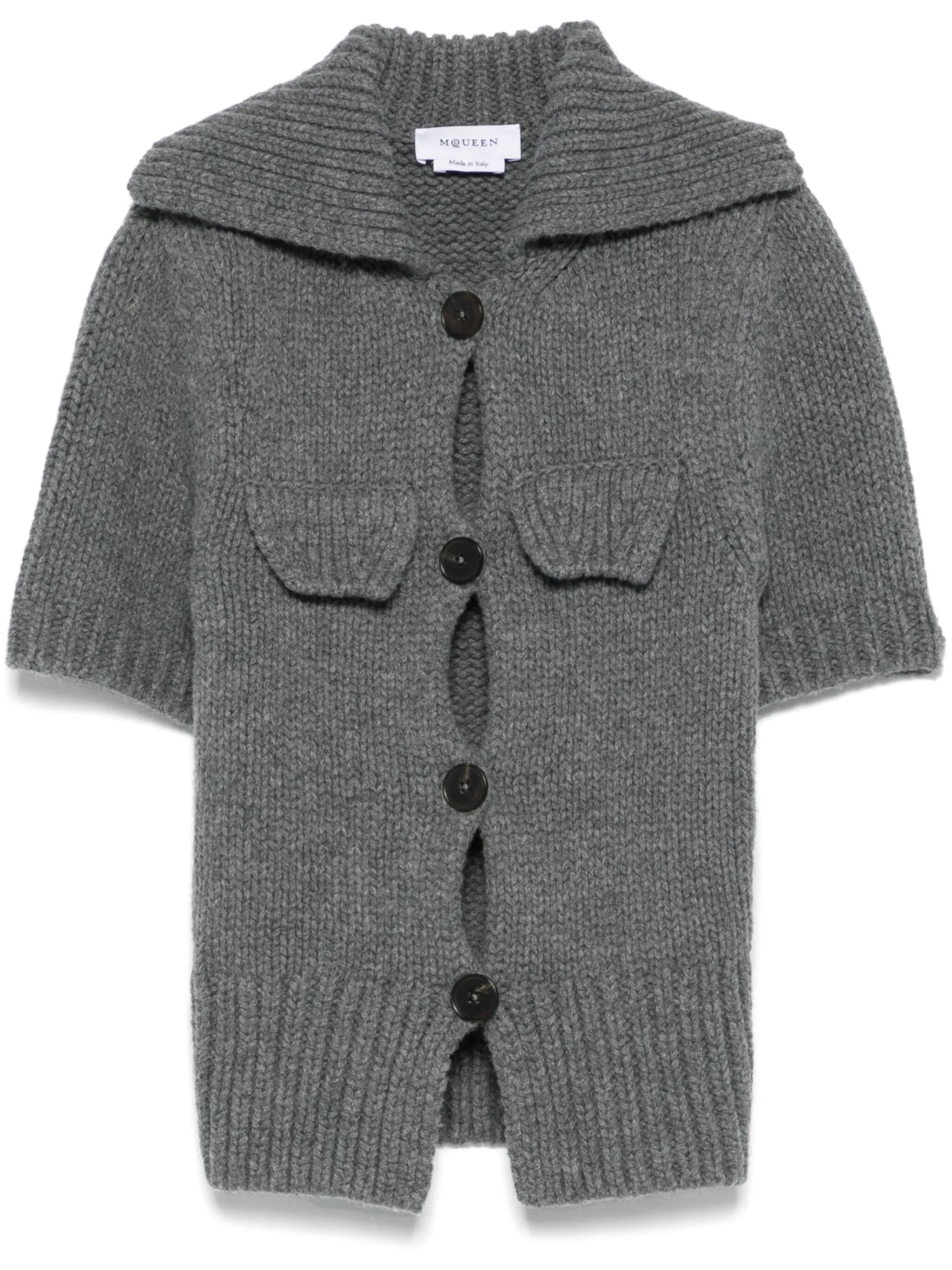 collared cardigan
