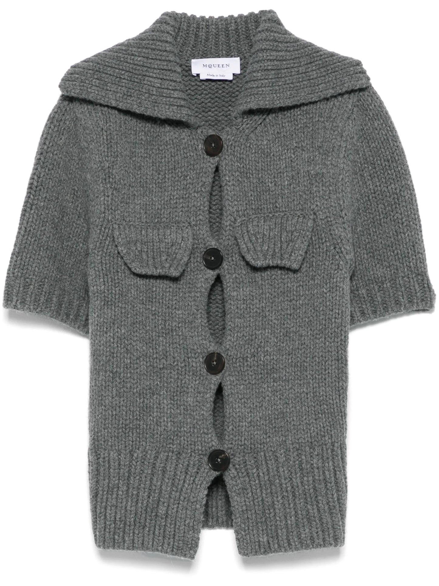 collared cardigan