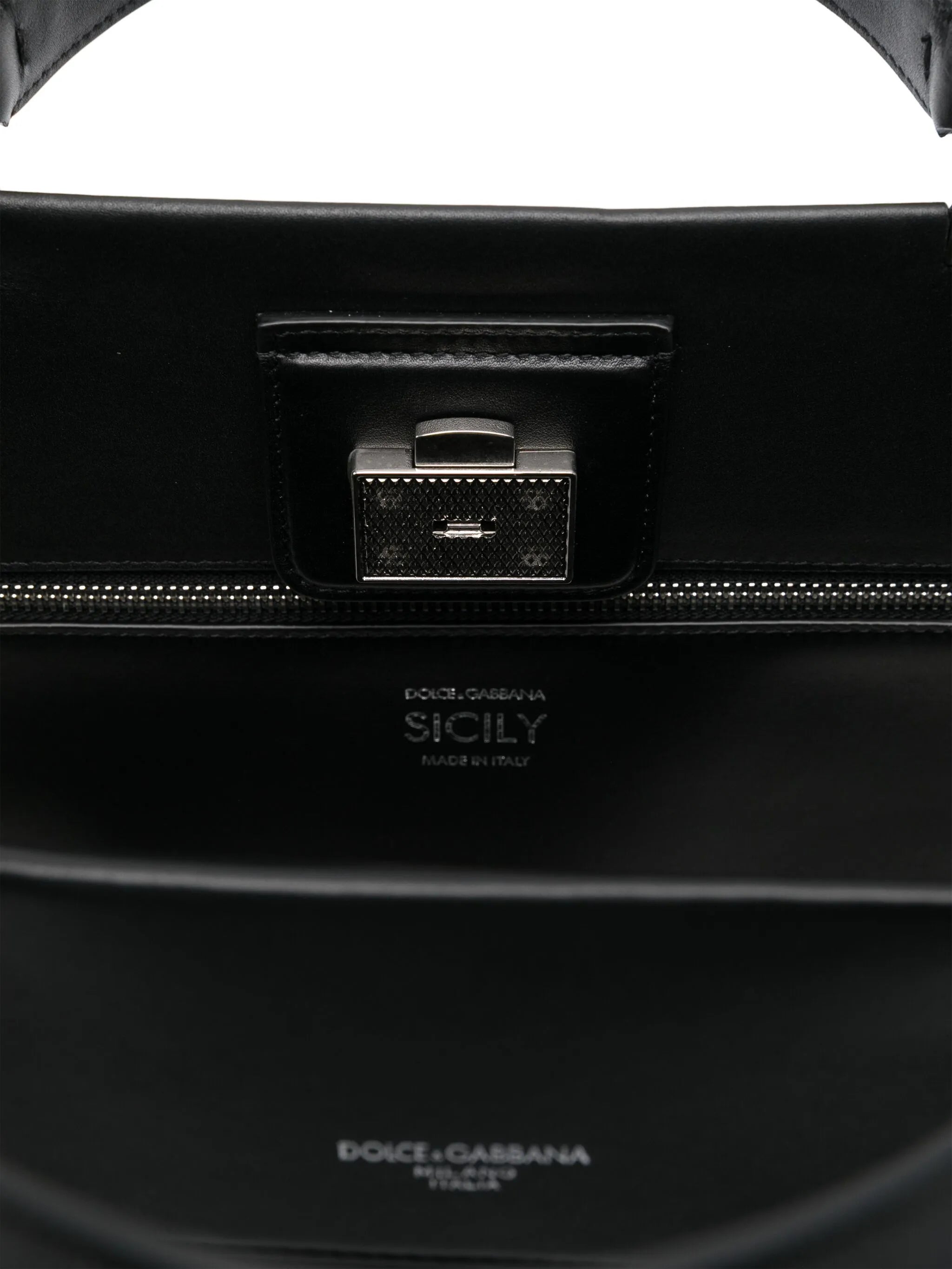 leather-trim tote bag