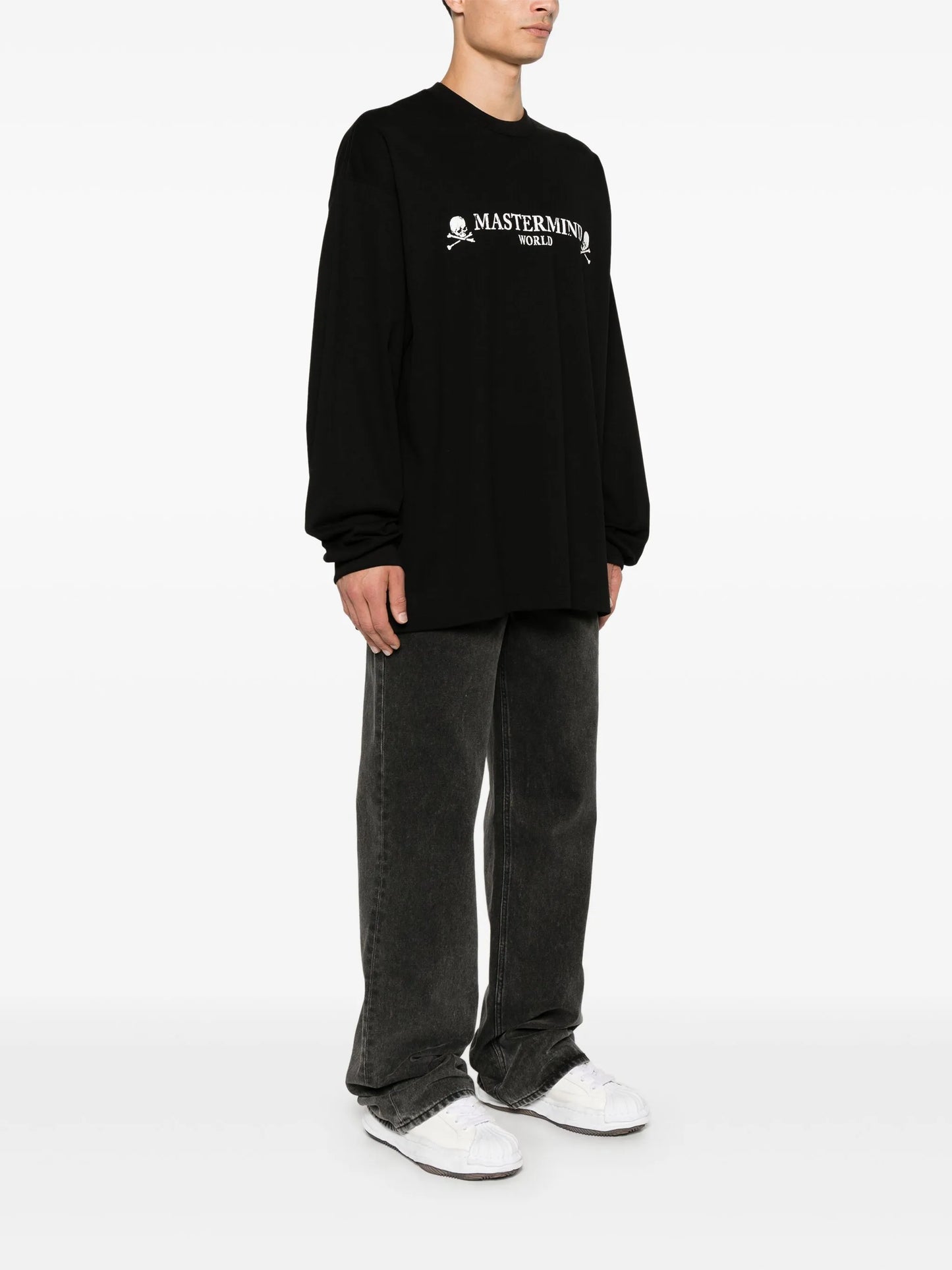 logo-print long-sleeve T-shirt