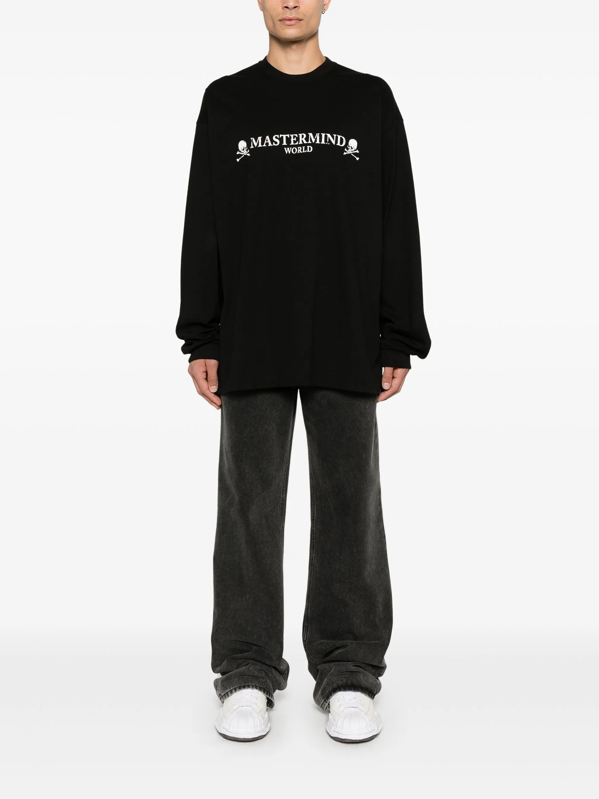logo-print long-sleeve T-shirt