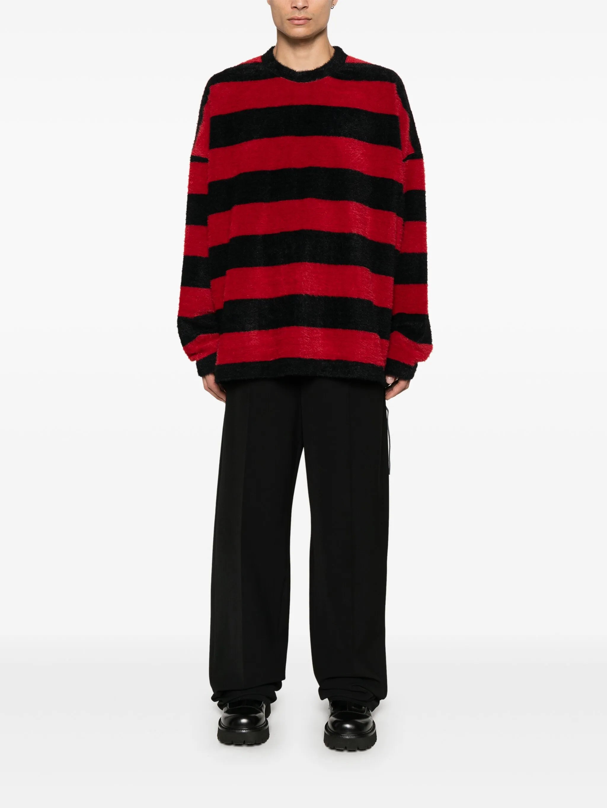 skull-appliqué sweater