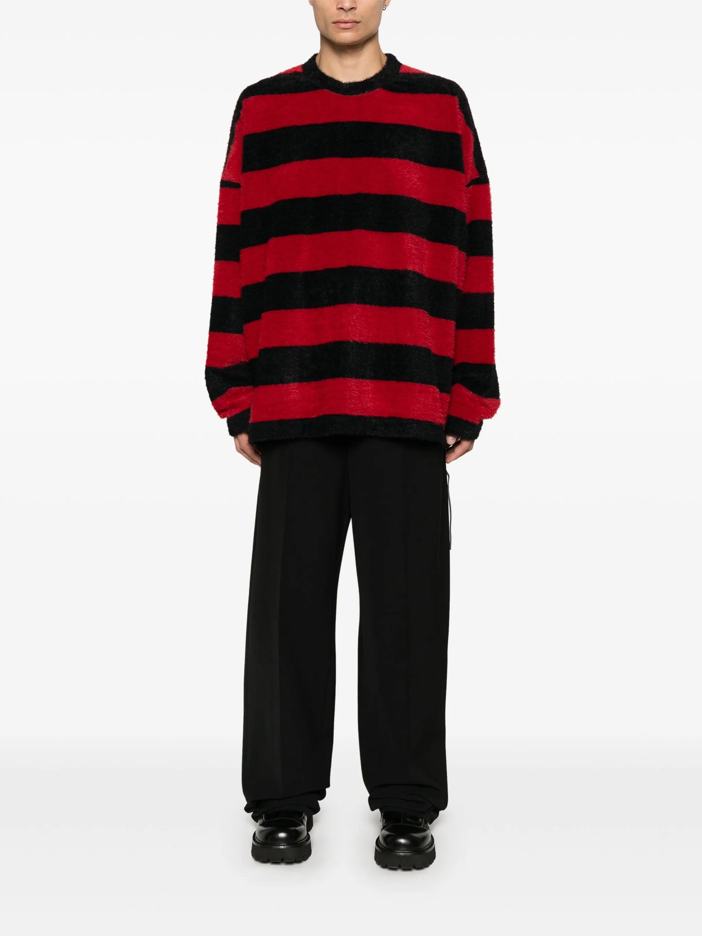 skull-appliqué sweater