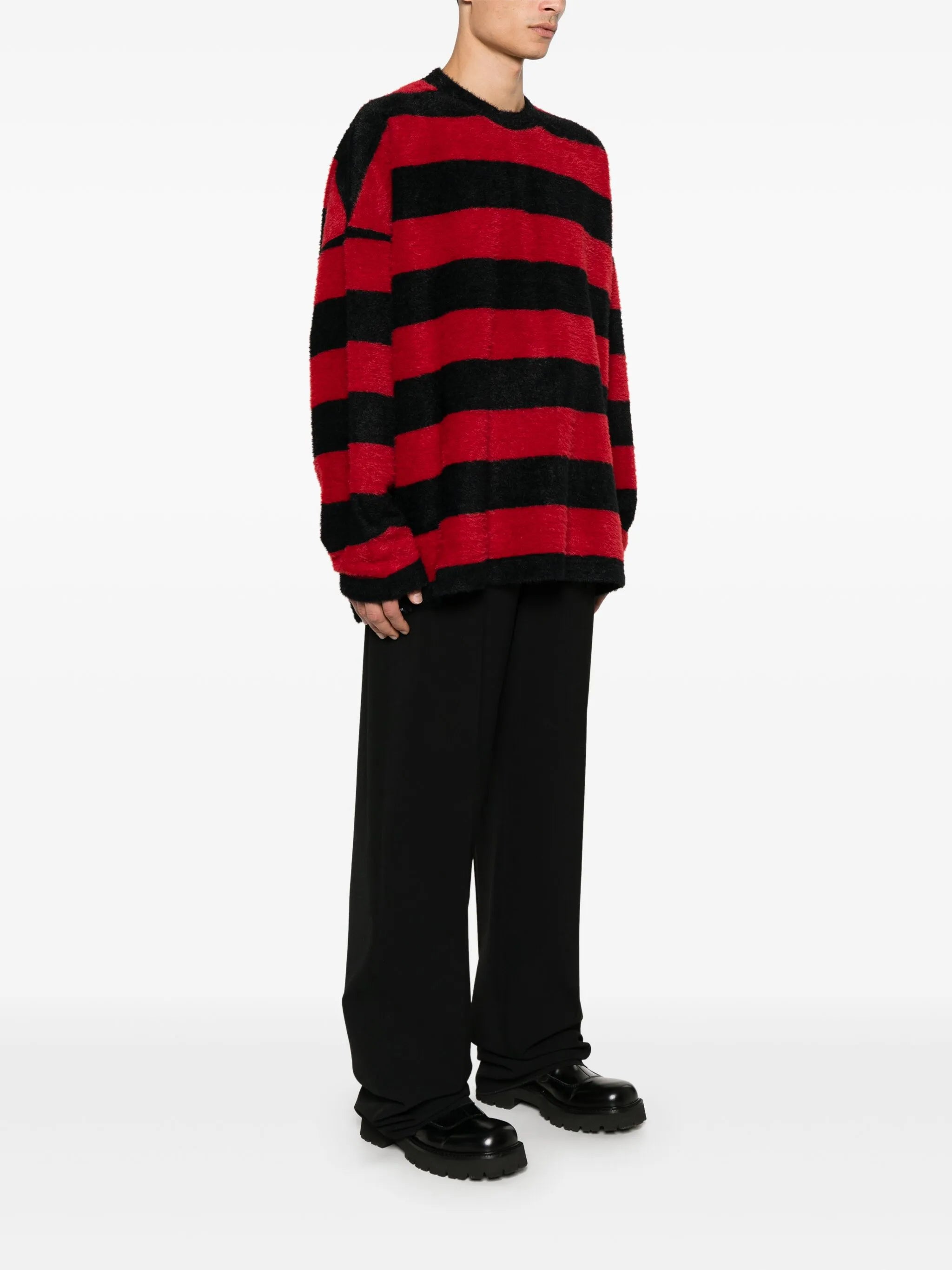 skull-appliqué sweater