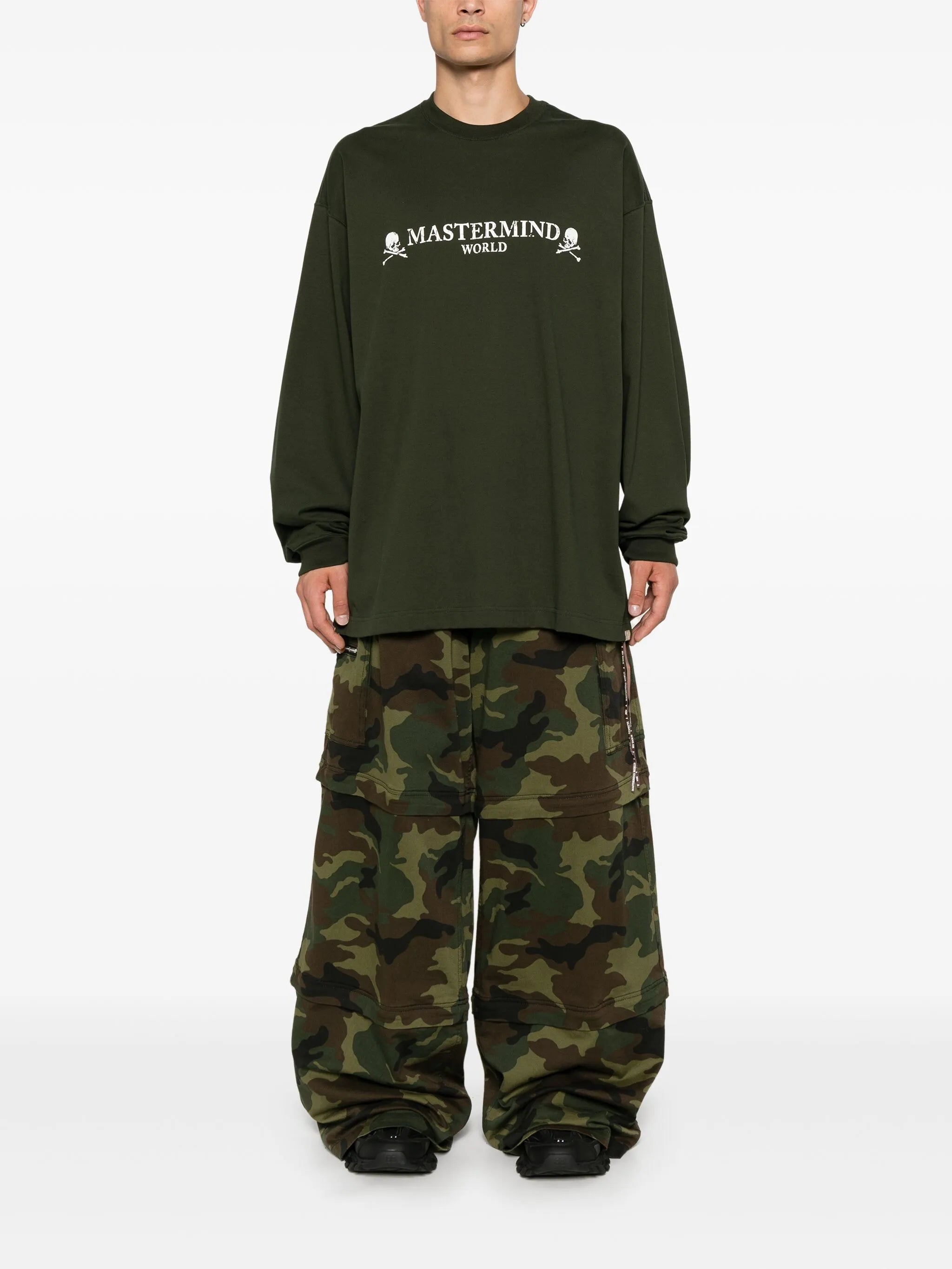 logo-print long-sleeve T-shirt