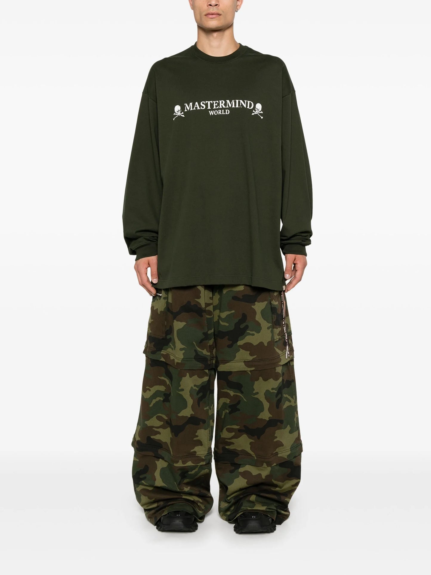 logo-print long-sleeve T-shirt