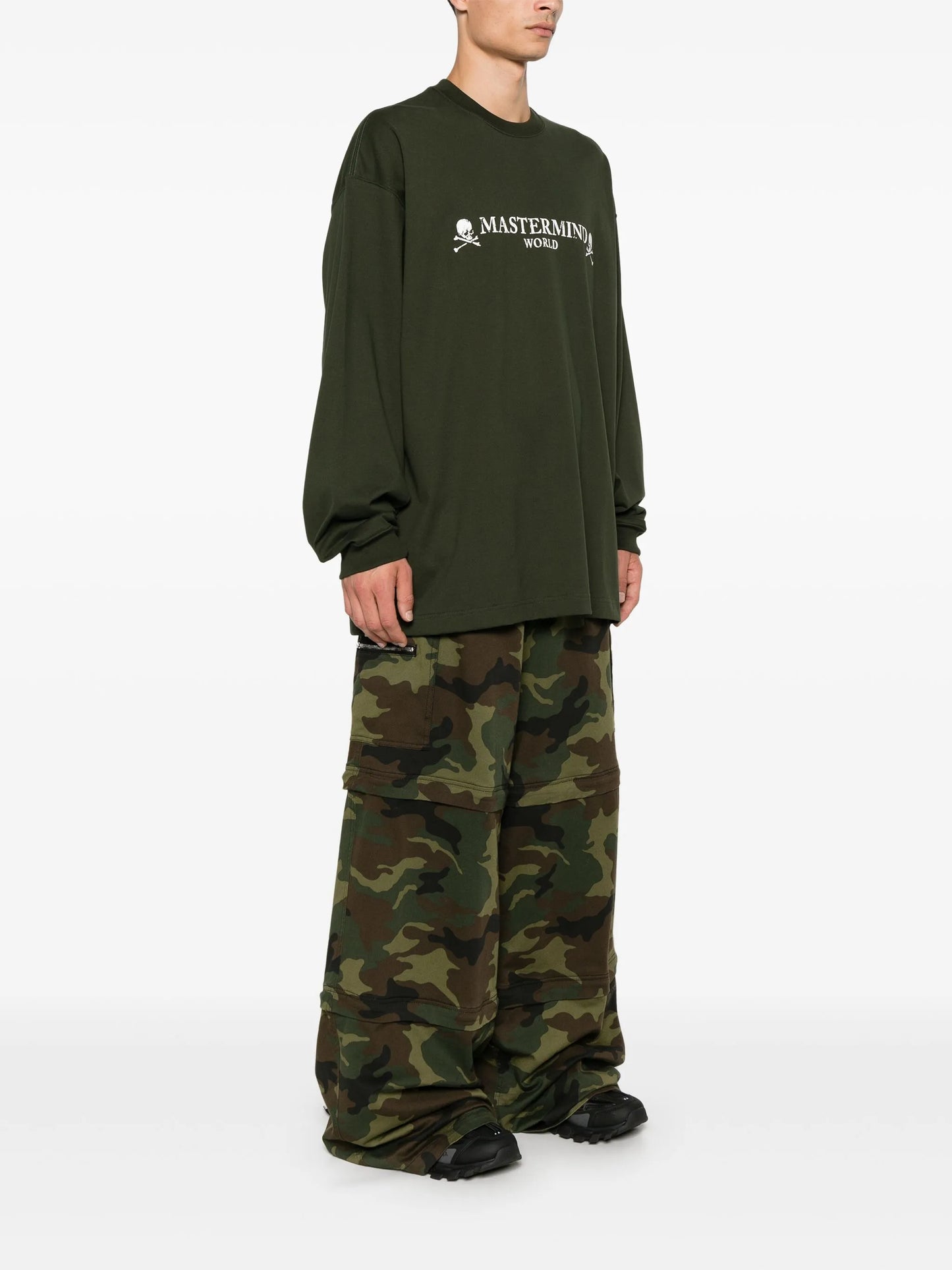 logo-print long-sleeve T-shirt