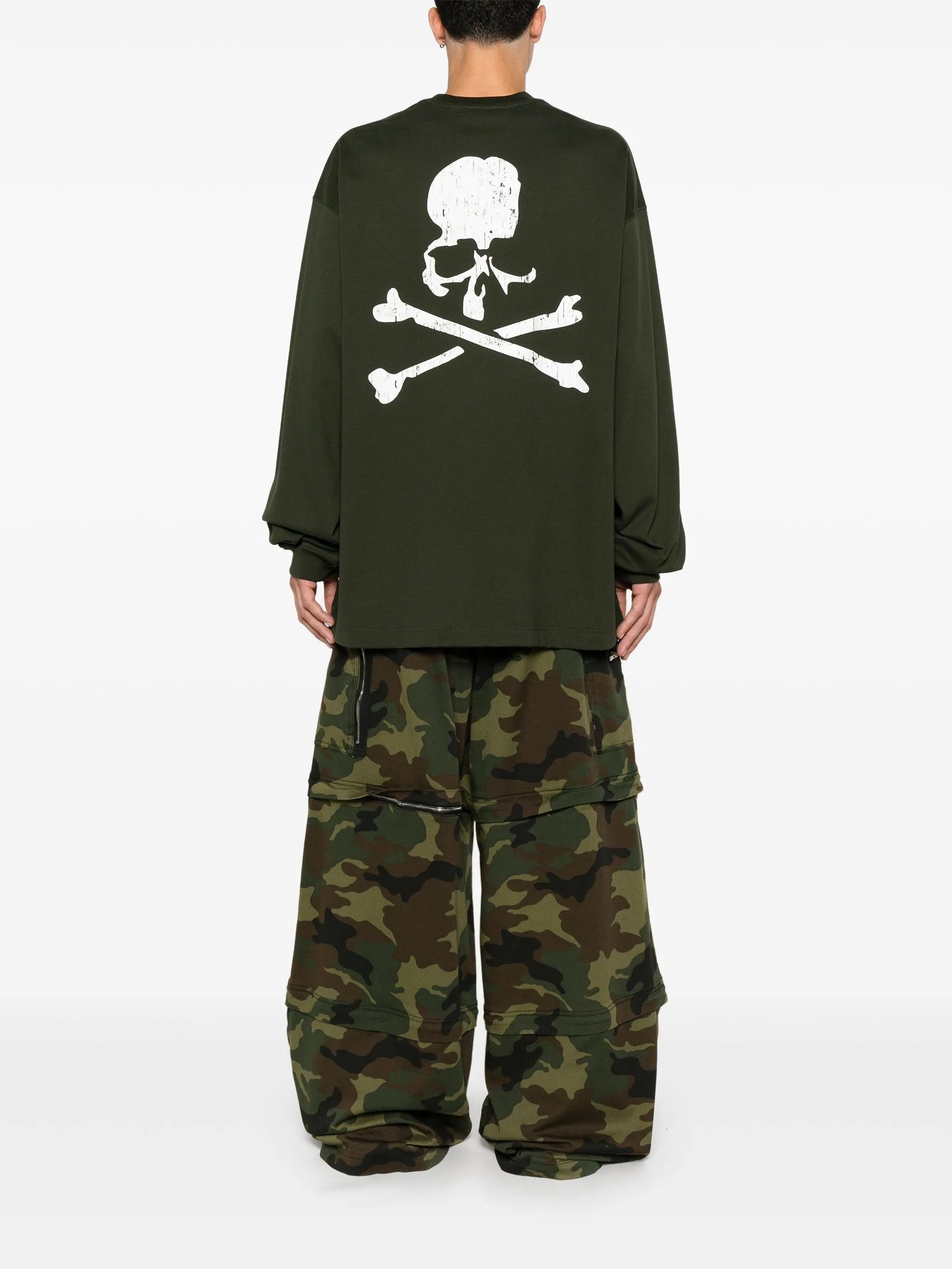 logo-print long-sleeve T-shirt