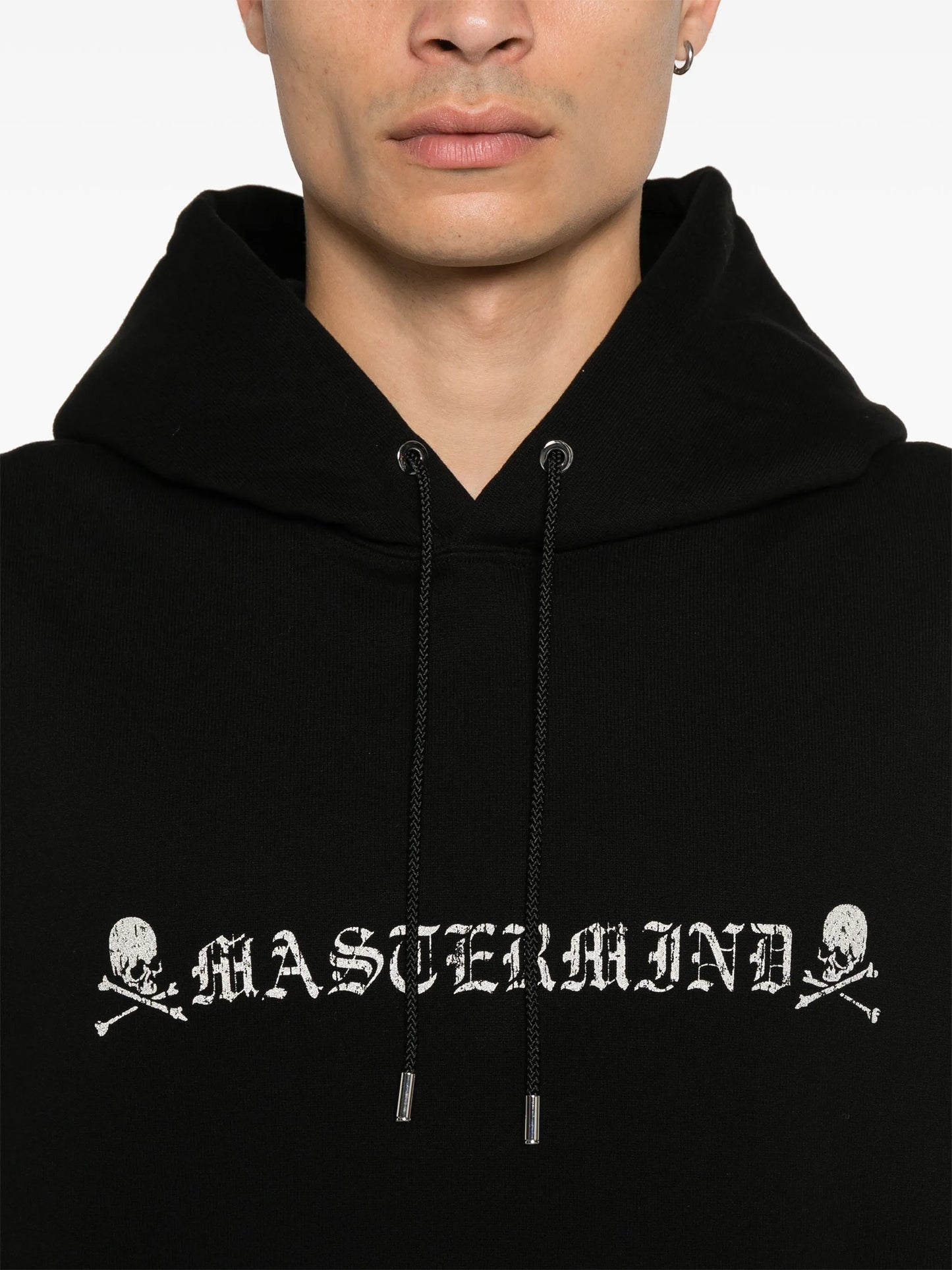 logo-print hoodie
