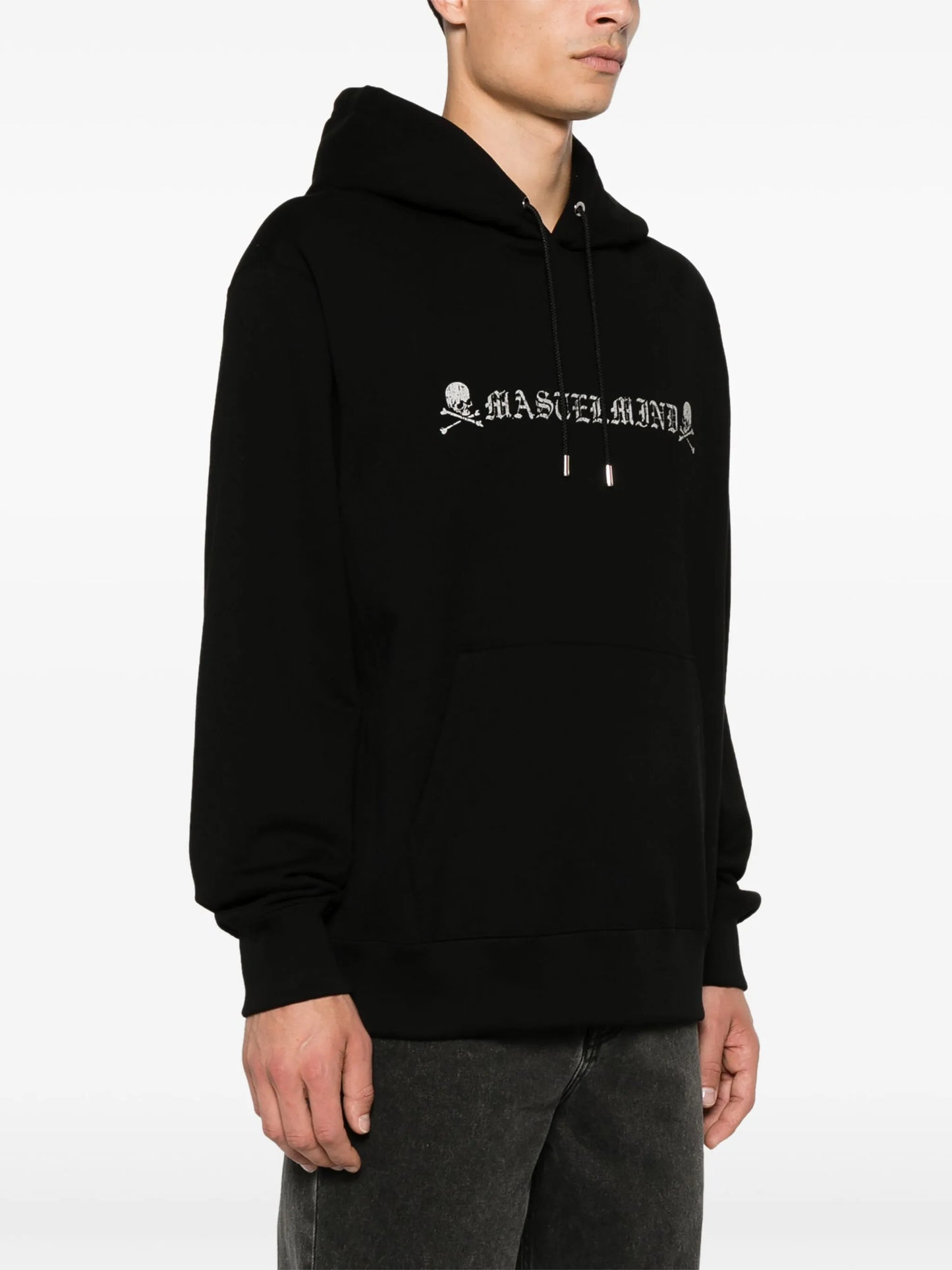 logo-print hoodie