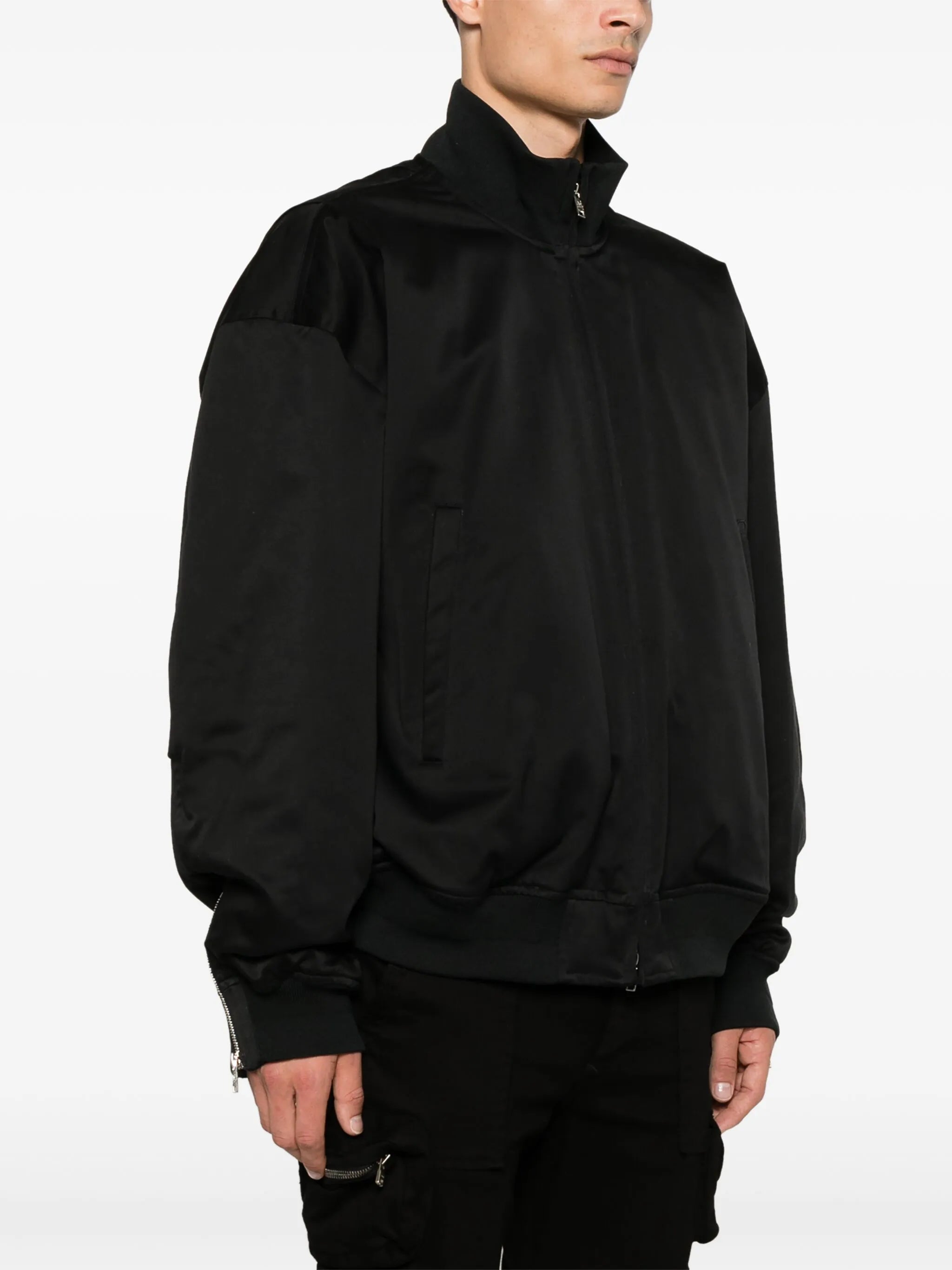 Puzzle bomber jacket