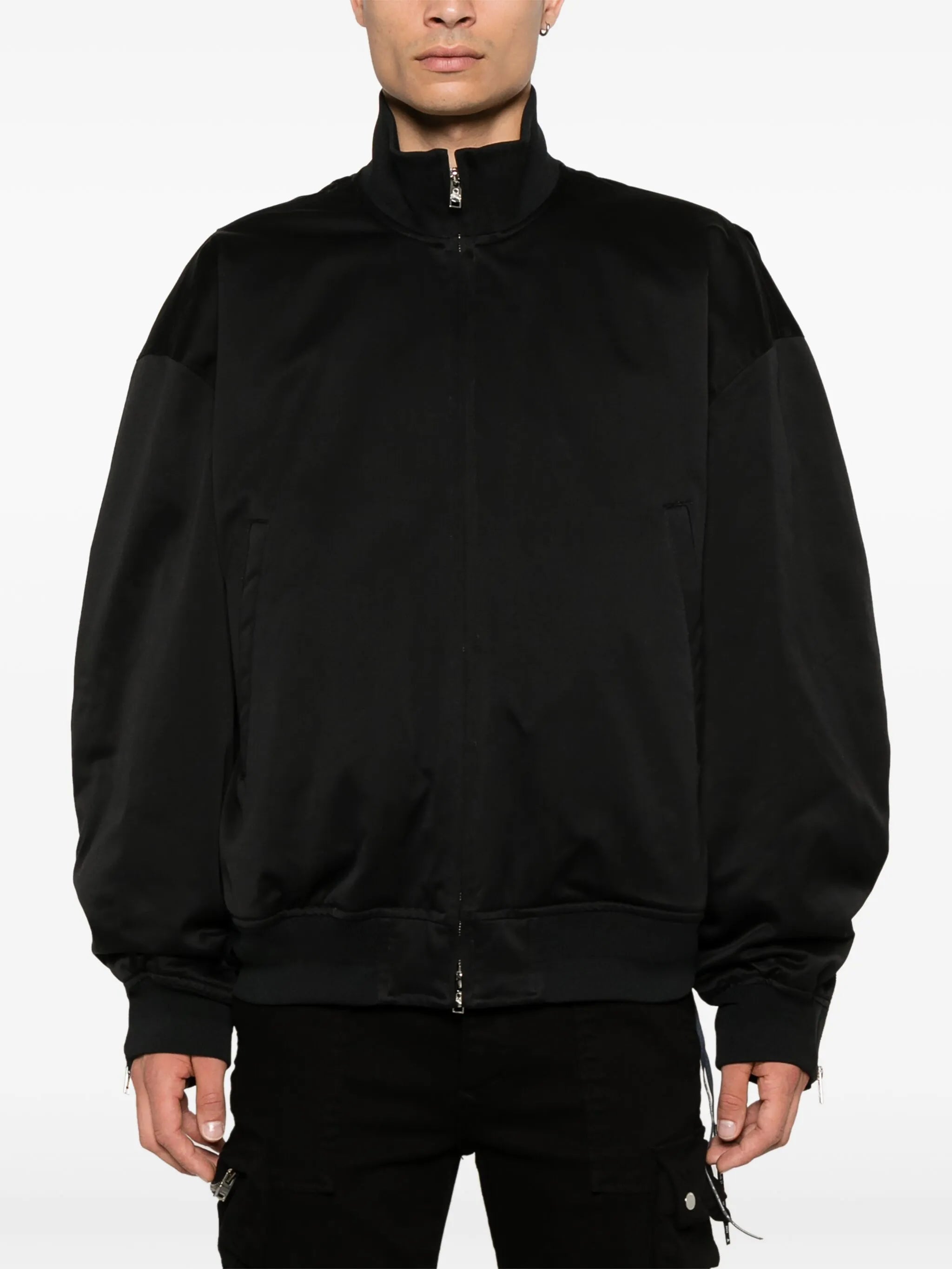 Puzzle bomber jacket