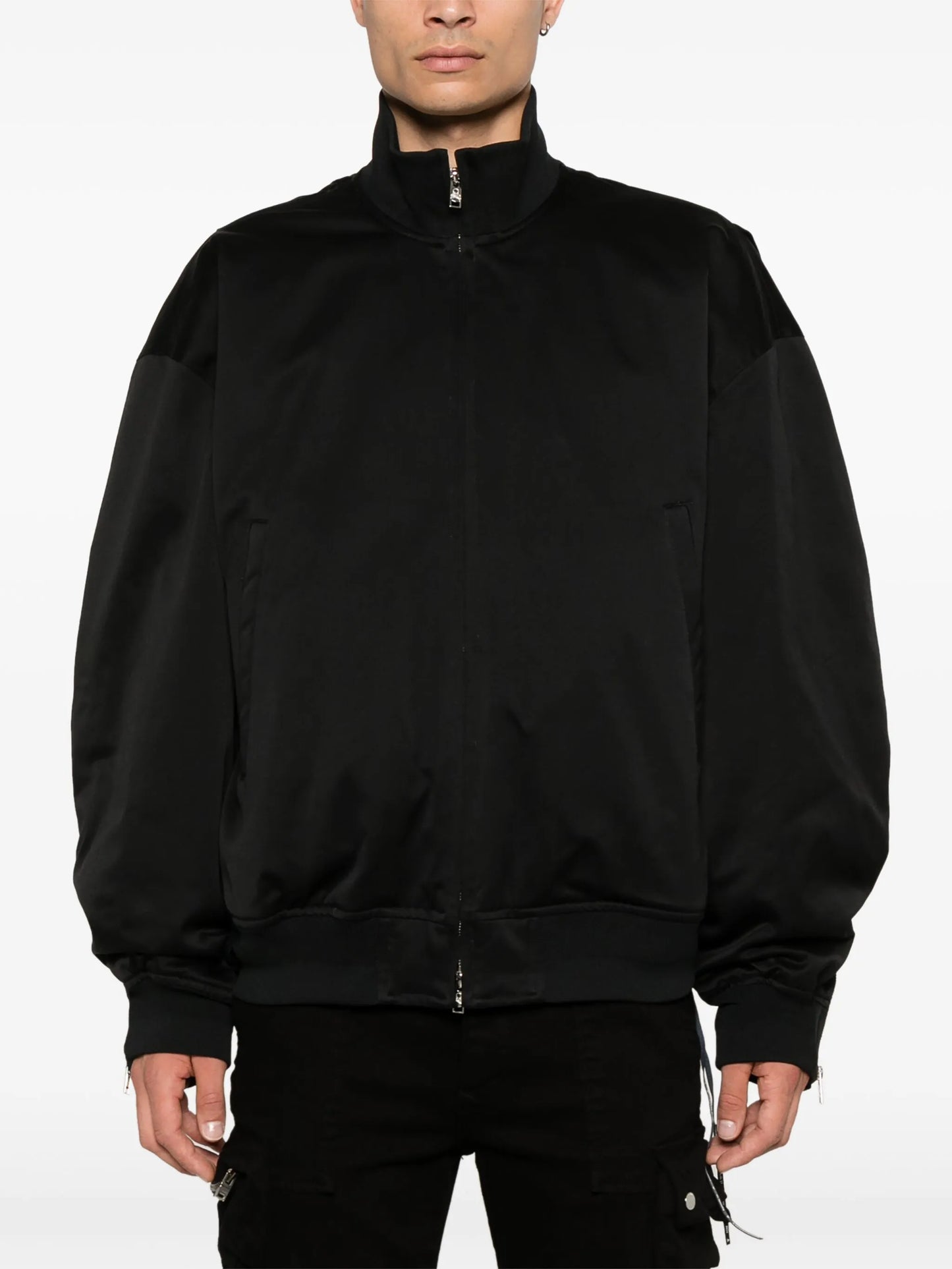 Puzzle bomber jacket